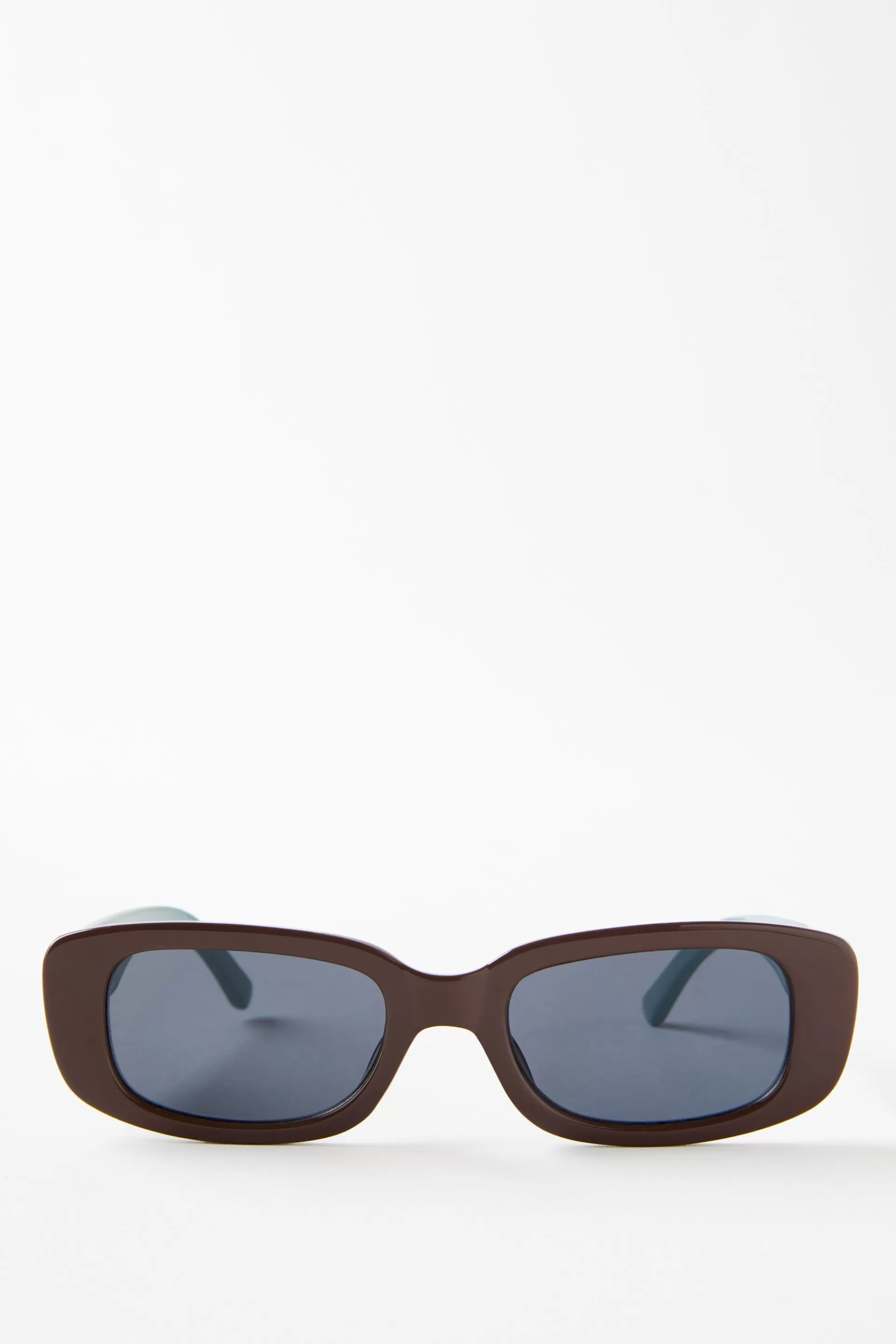 Cotton On Sunglasses*Abby Rectangle Sunglasses Texasbrown/whisperblue