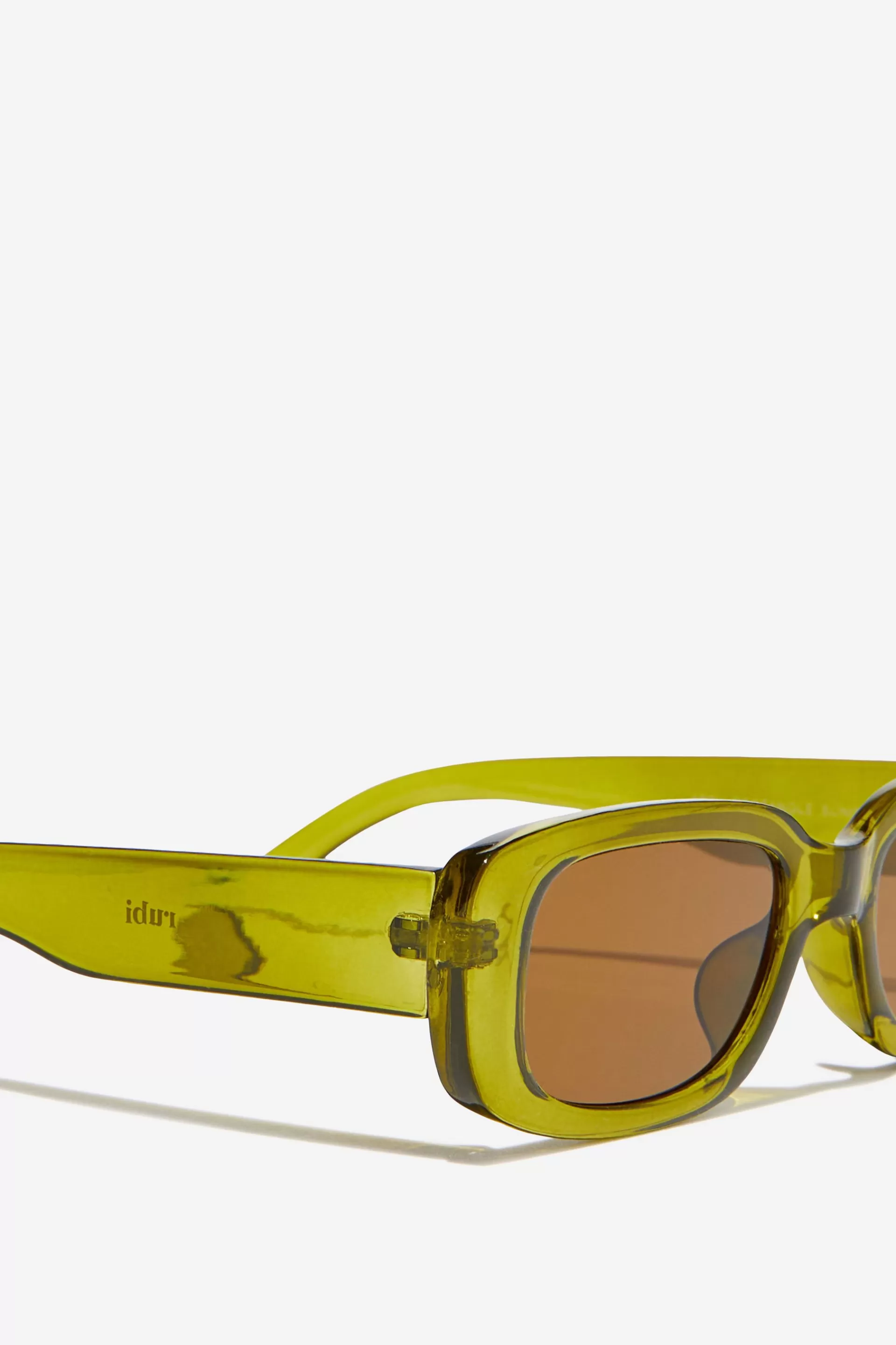 Cotton On Sunglasses*Abby Rectangle Sunglasses Sweetgreen