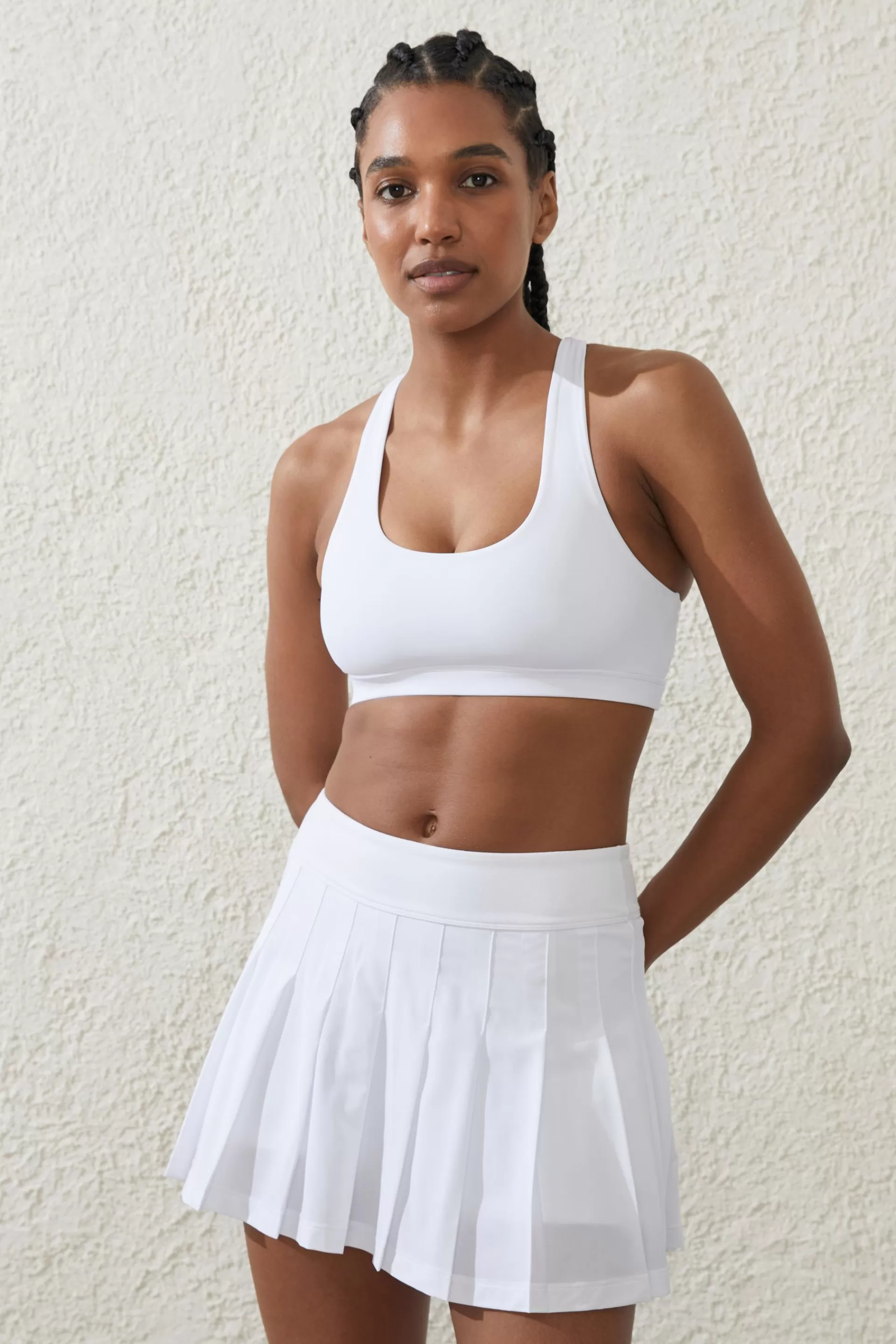 Cotton On Crops | Tops & Tanks*Active Core Keyhole Back Crop White