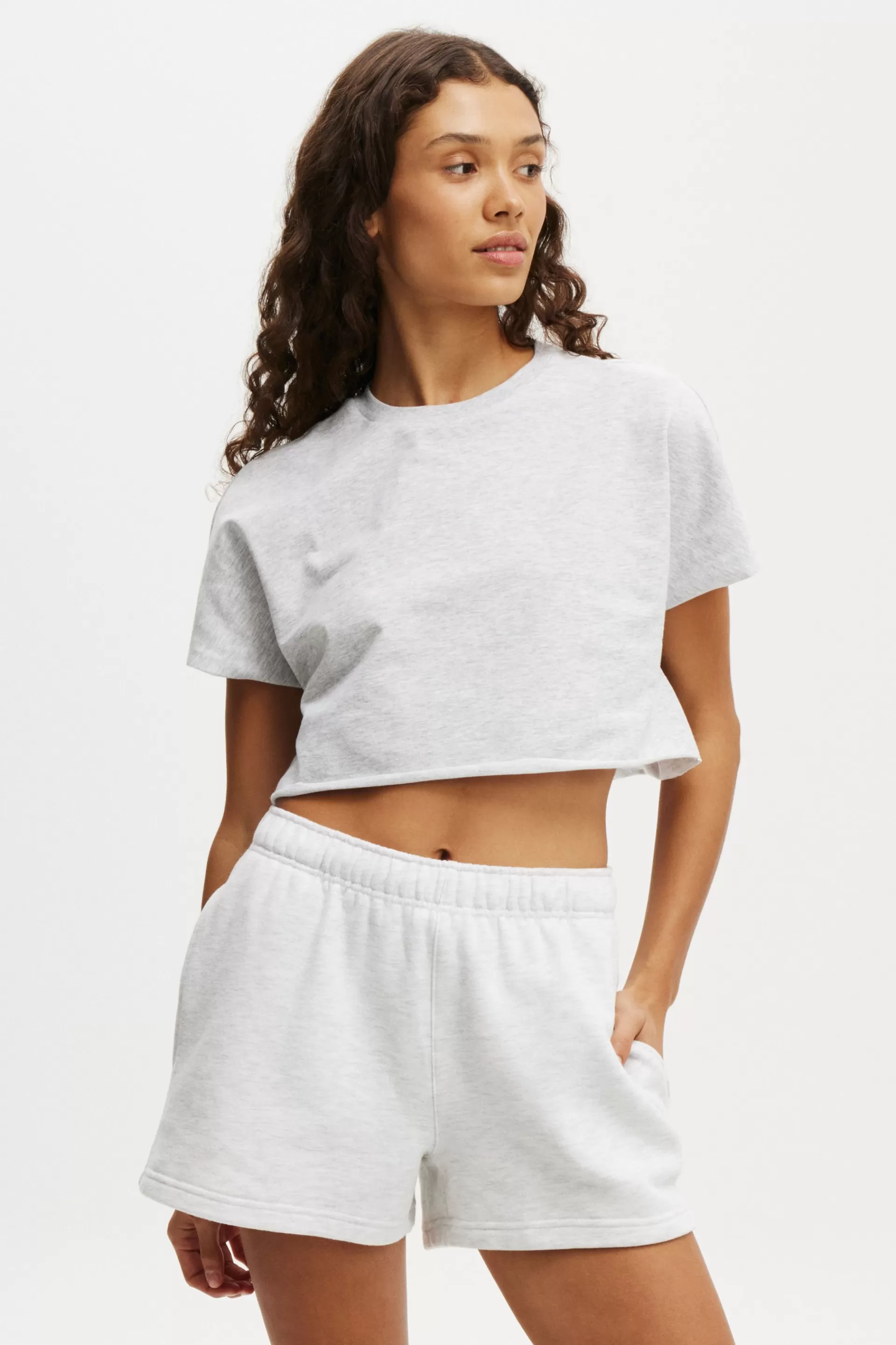 Cotton On Crops | Tops & Tanks*Active Cropped Boxy Tshirt Greymarle