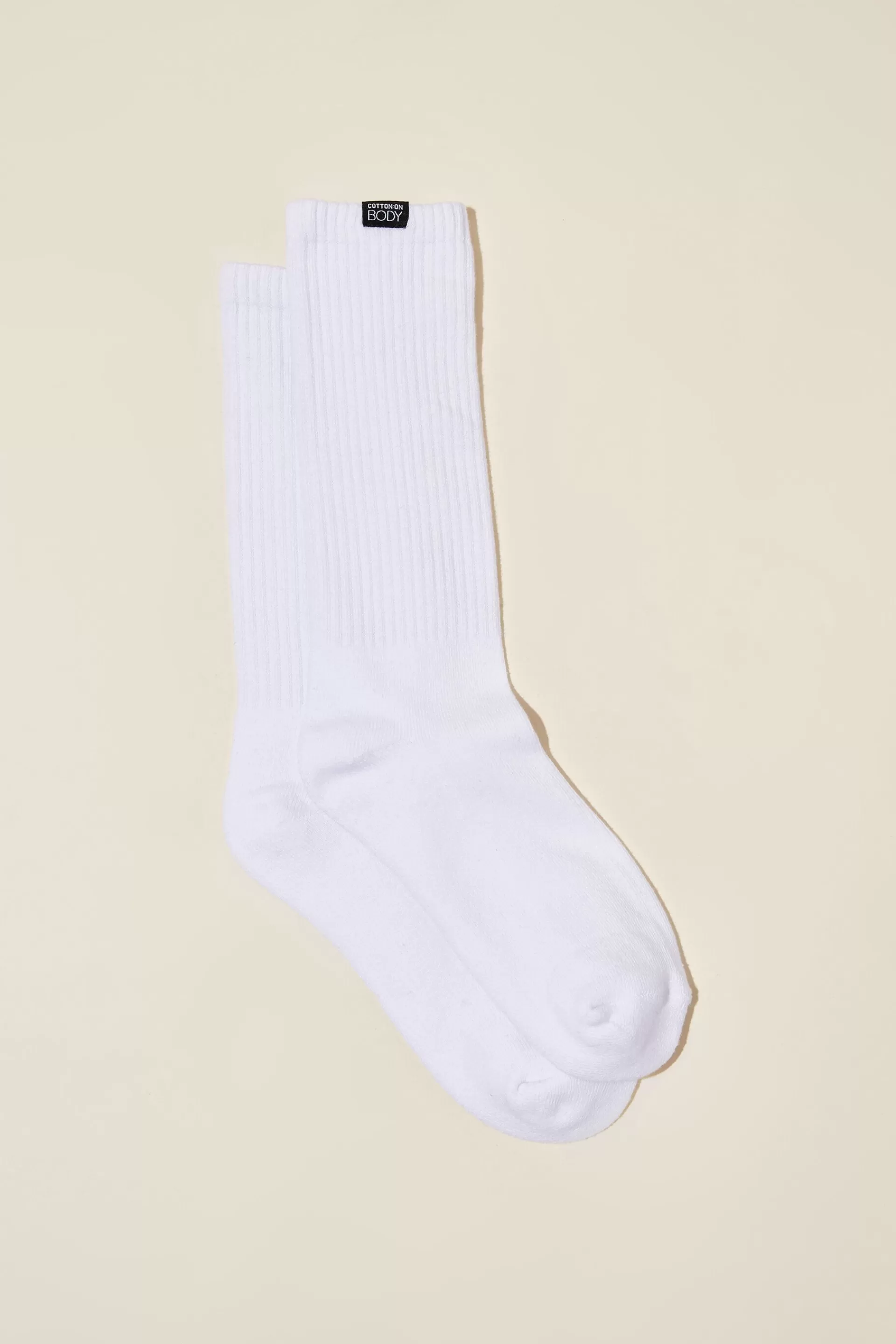 Cotton On Accessories | Socks*Active Tube Sock Whitepip