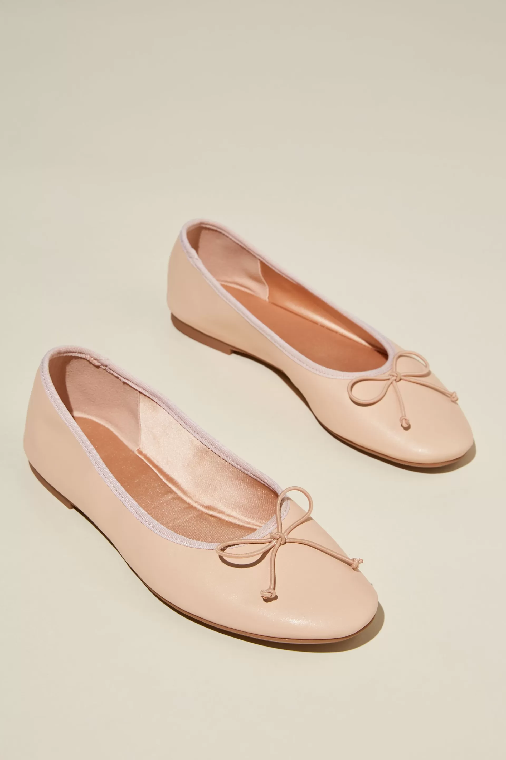 Cotton On Ballet Flats & Loafers*Amy Round Ballet Balletpinksmooth