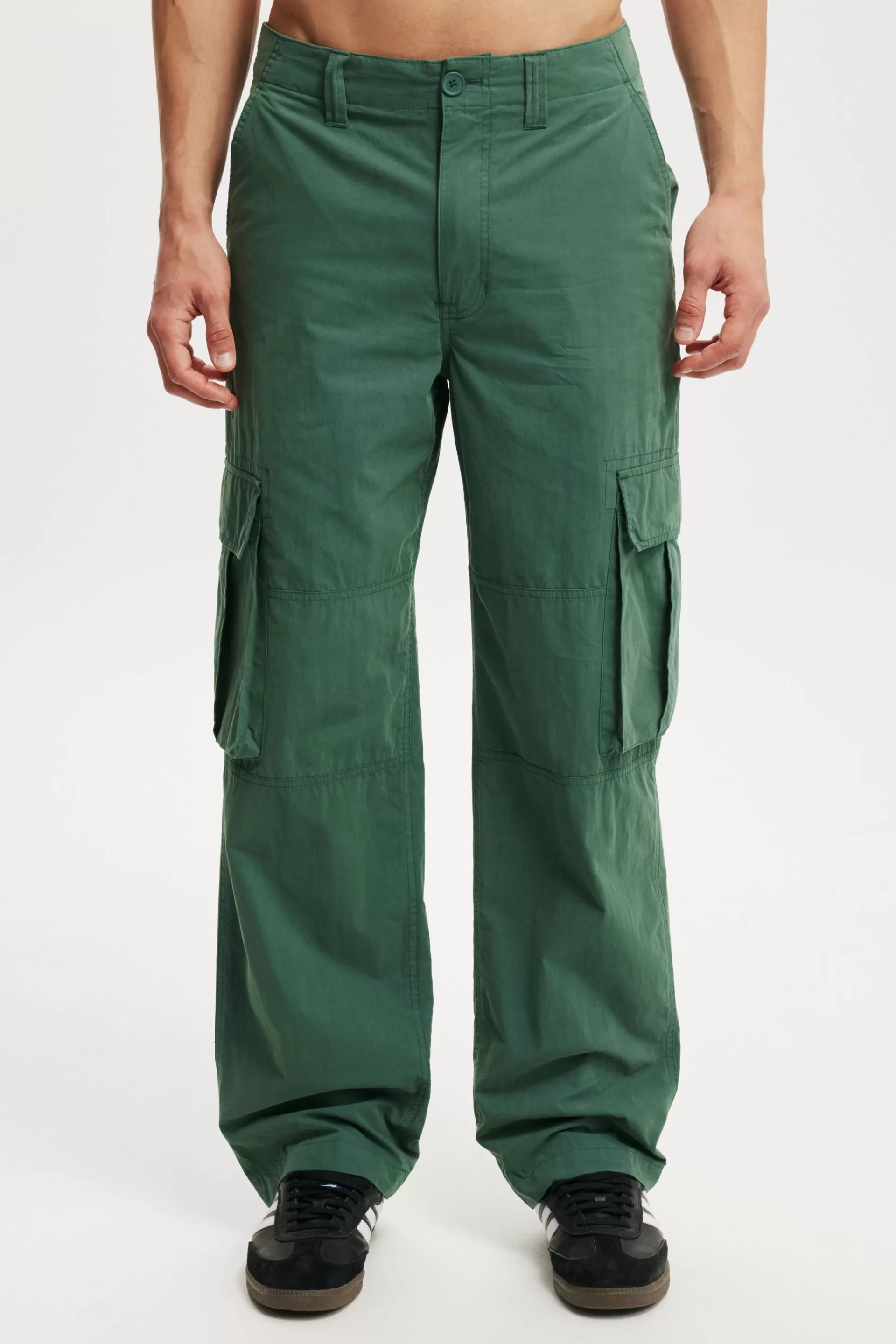 Cotton On Pants*Baggy Cargo Pant Trekkinggreen