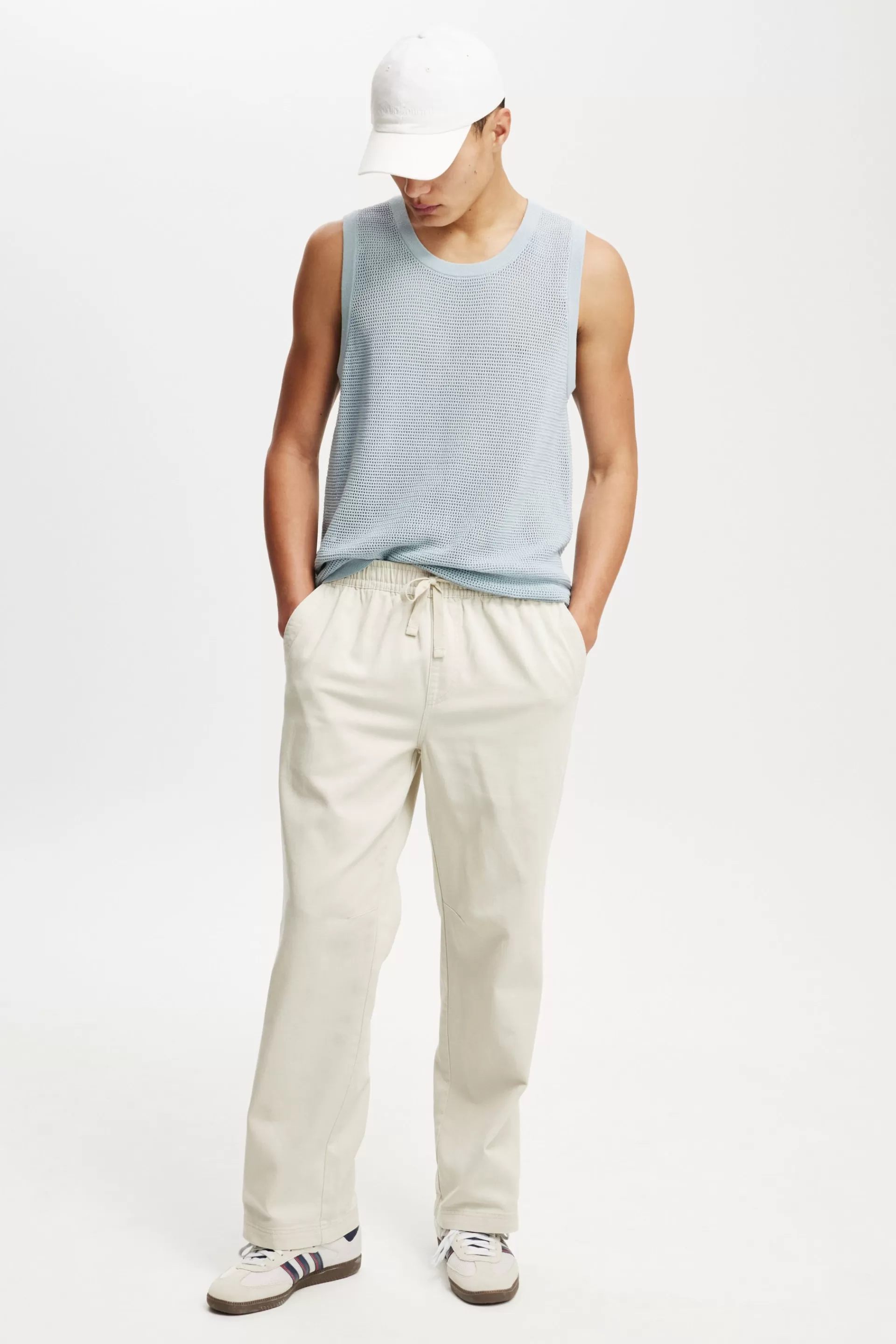 Cotton On Pants*Baggy Casual Pant Lightstone