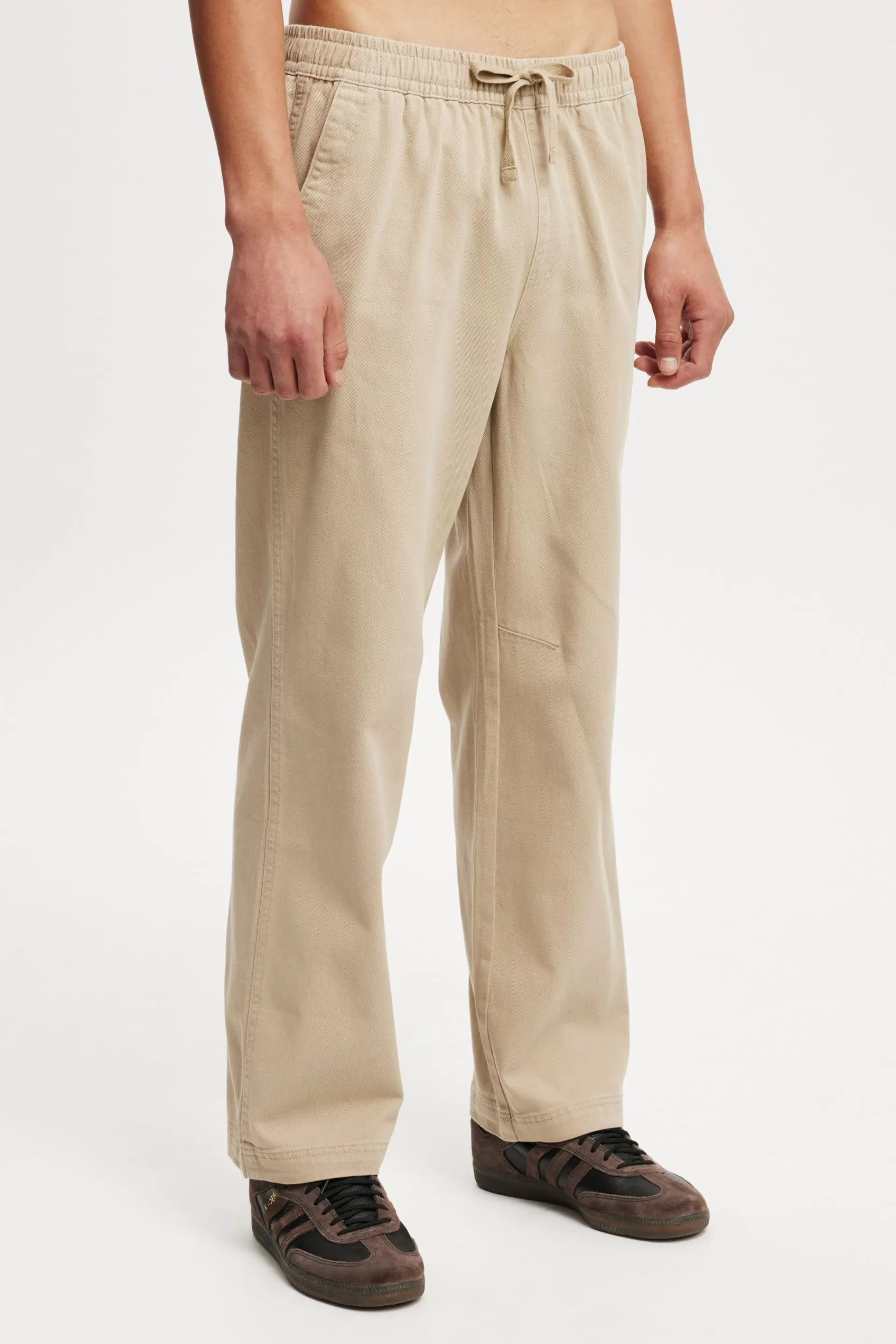 Cotton On Pants*Baggy Casual Pant Lightcamel