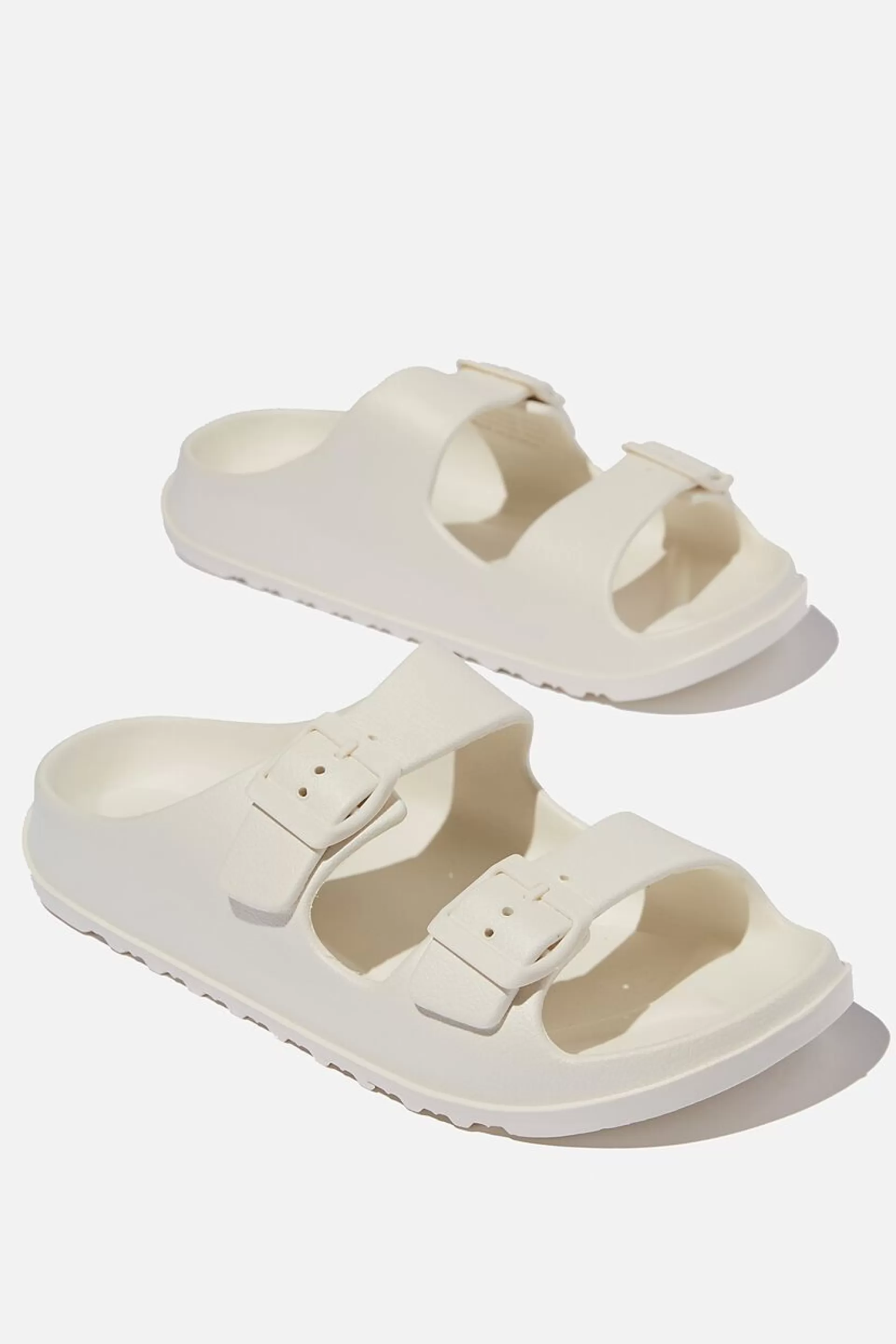 Cotton On Sandals & Flip Flops*Bronte Double Buckle Slide White