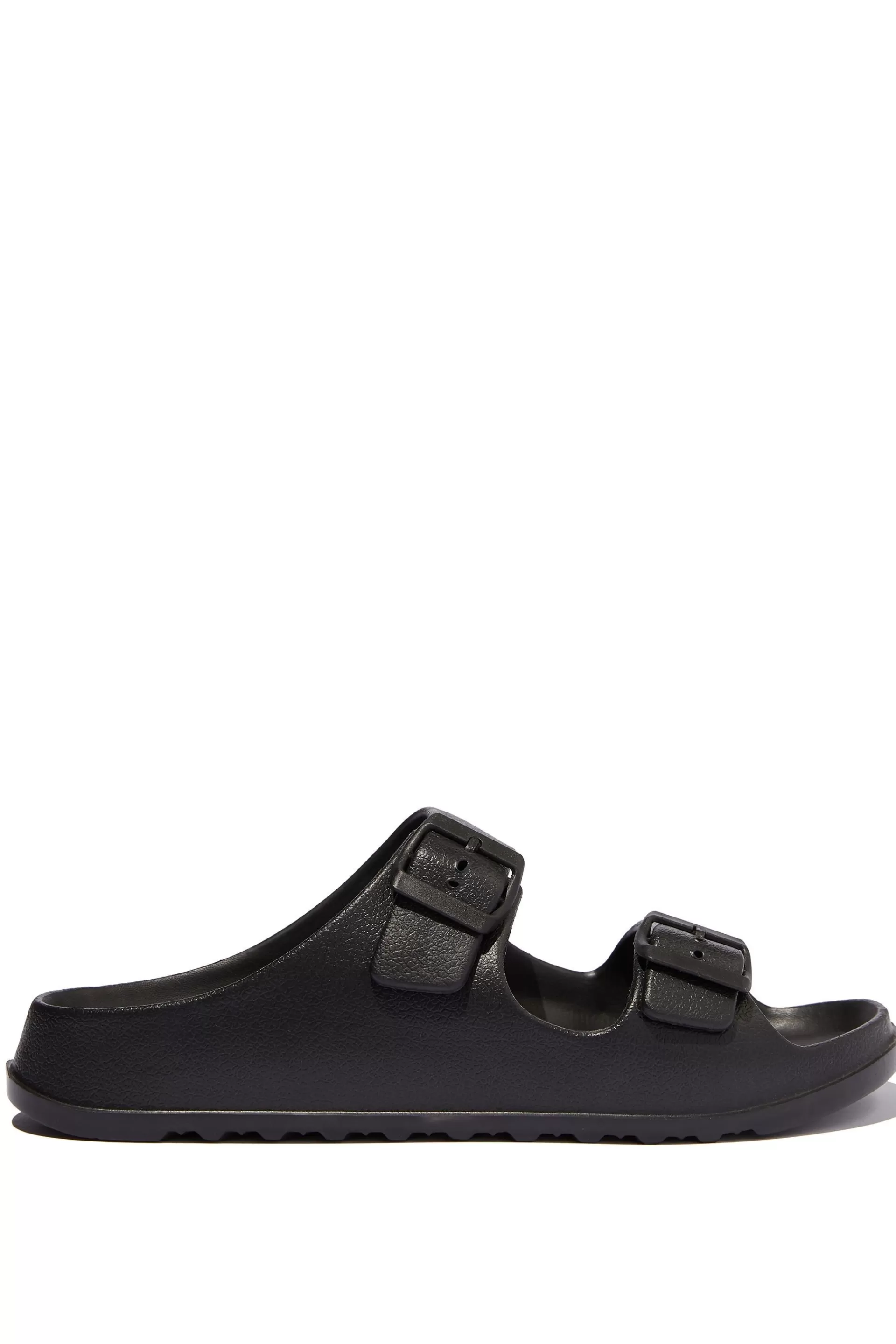 Cotton On Sandals & Flip Flops*Bronte Double Buckle Slide Black