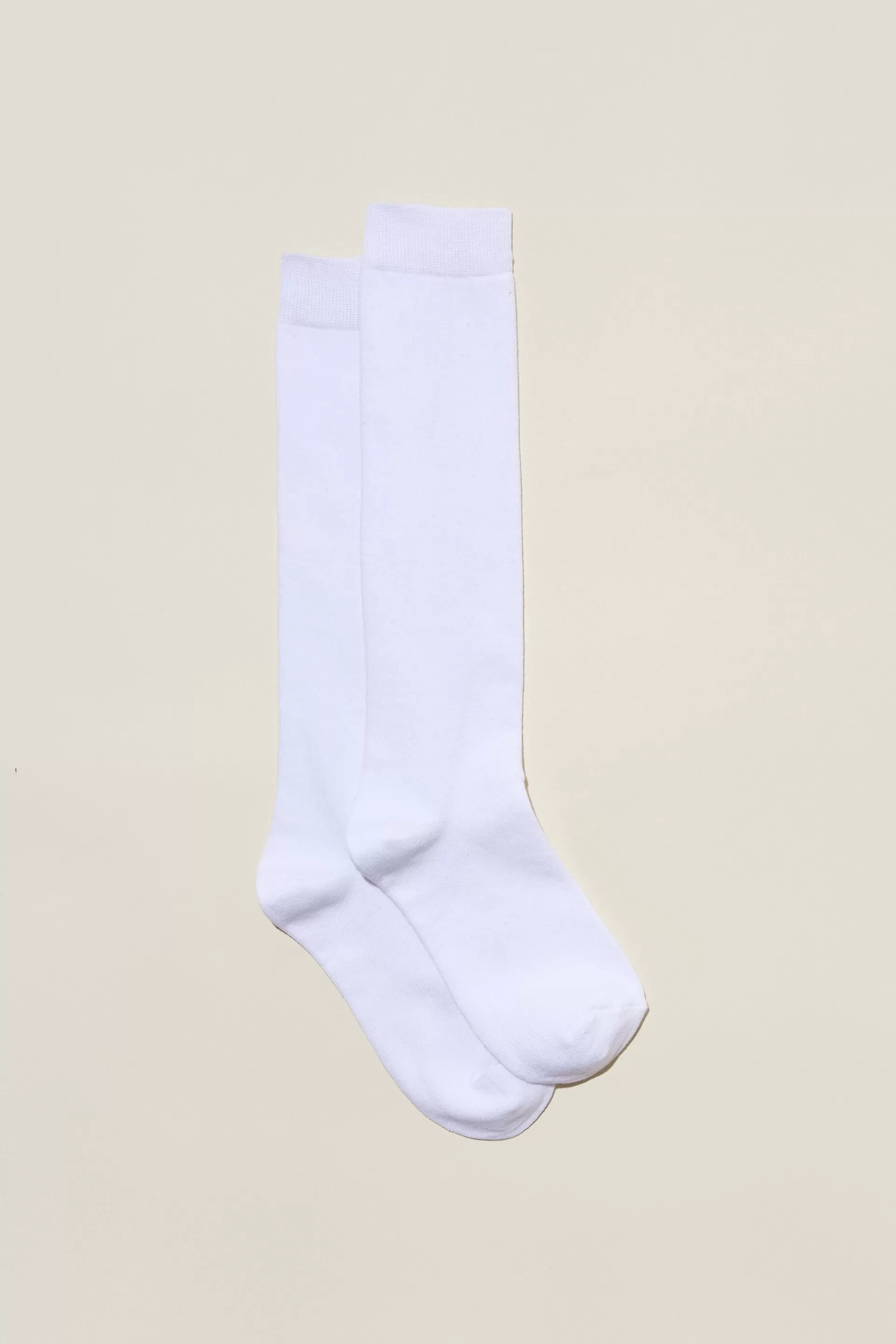 Cotton On Socks*Classic Knee High Socks White