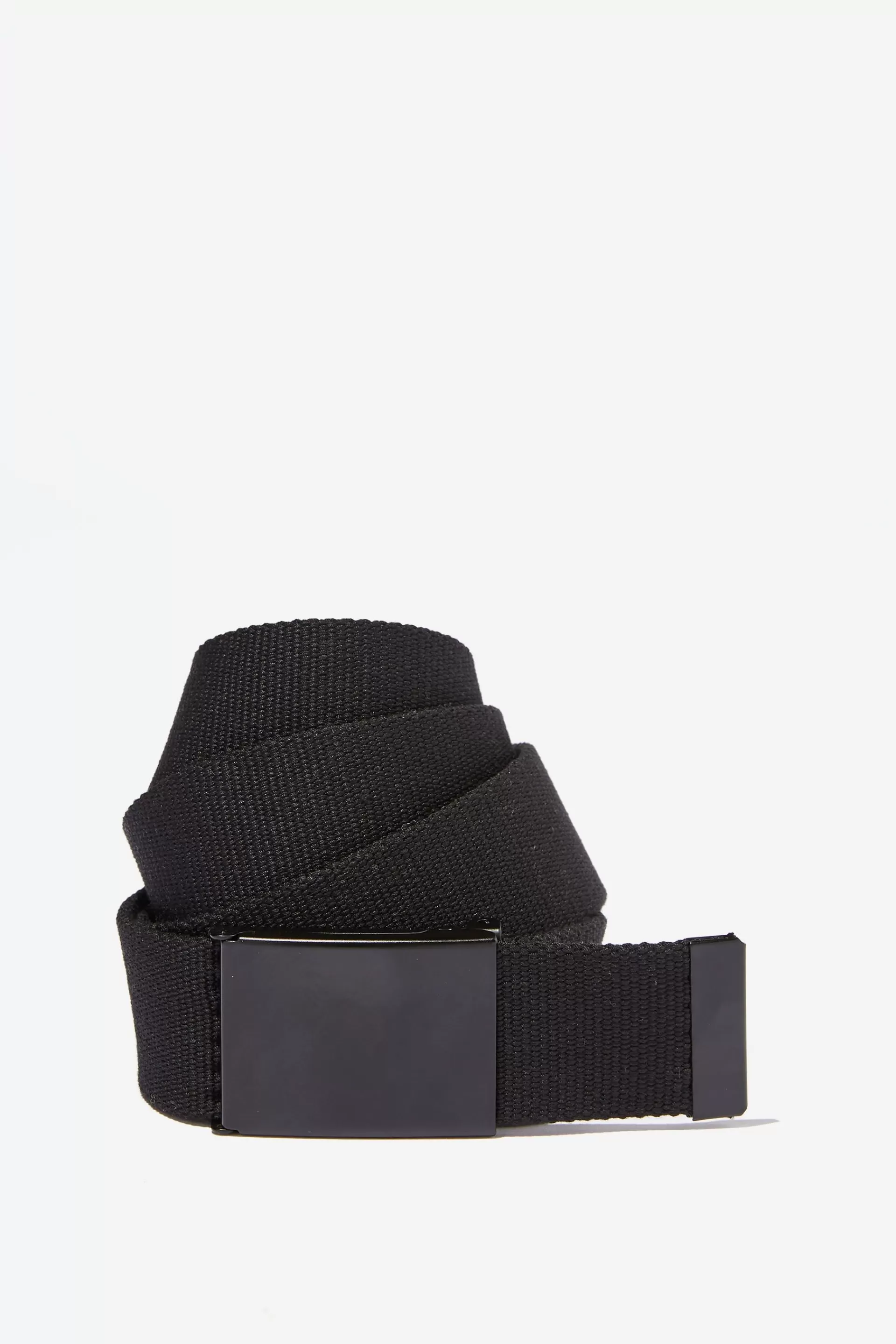 Cotton On Bags & Belts*Clip Belt Black/matteblack