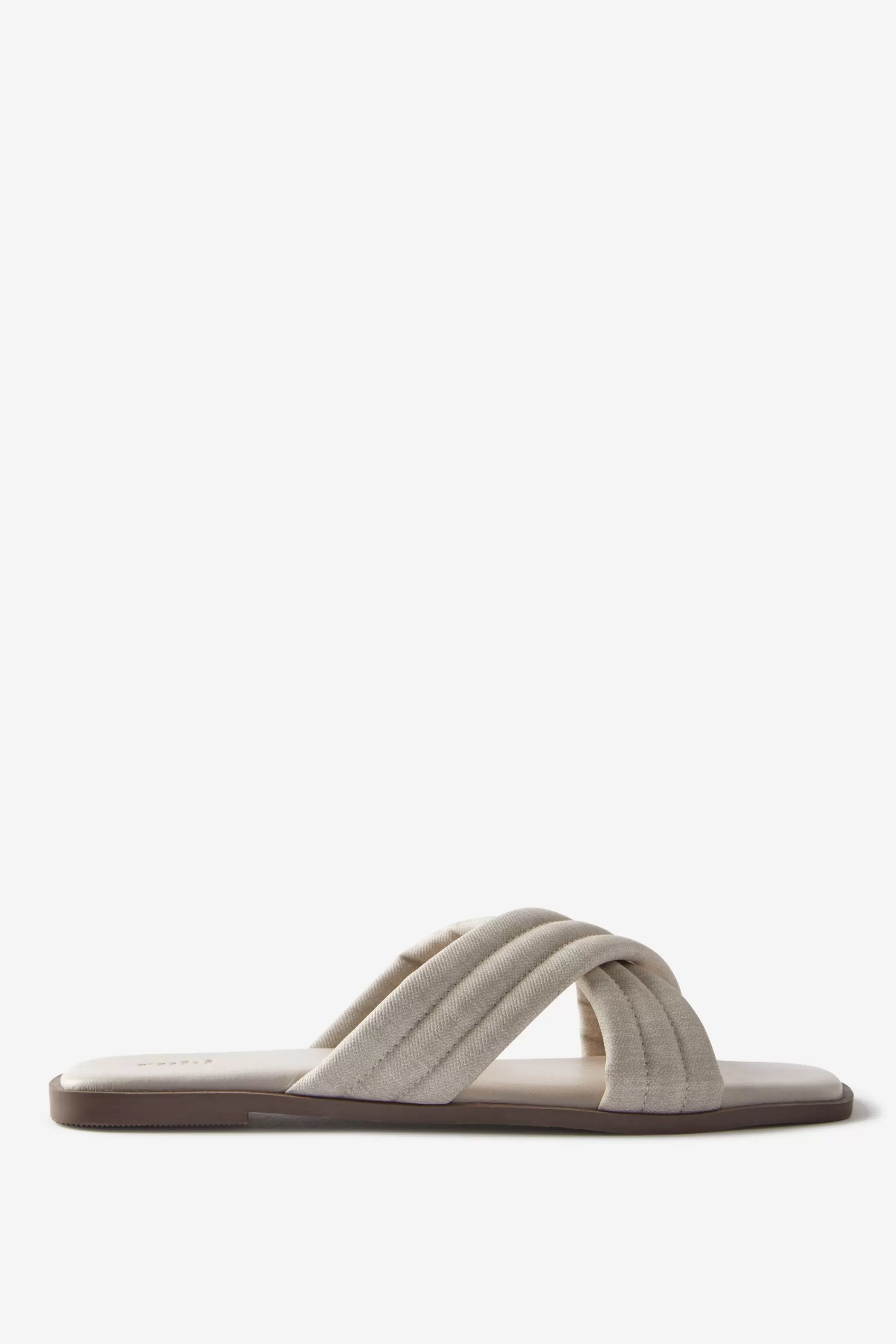 Cotton On Sandals & Flip Flops*Cloverly Crossover Slide Naturallinen/padded