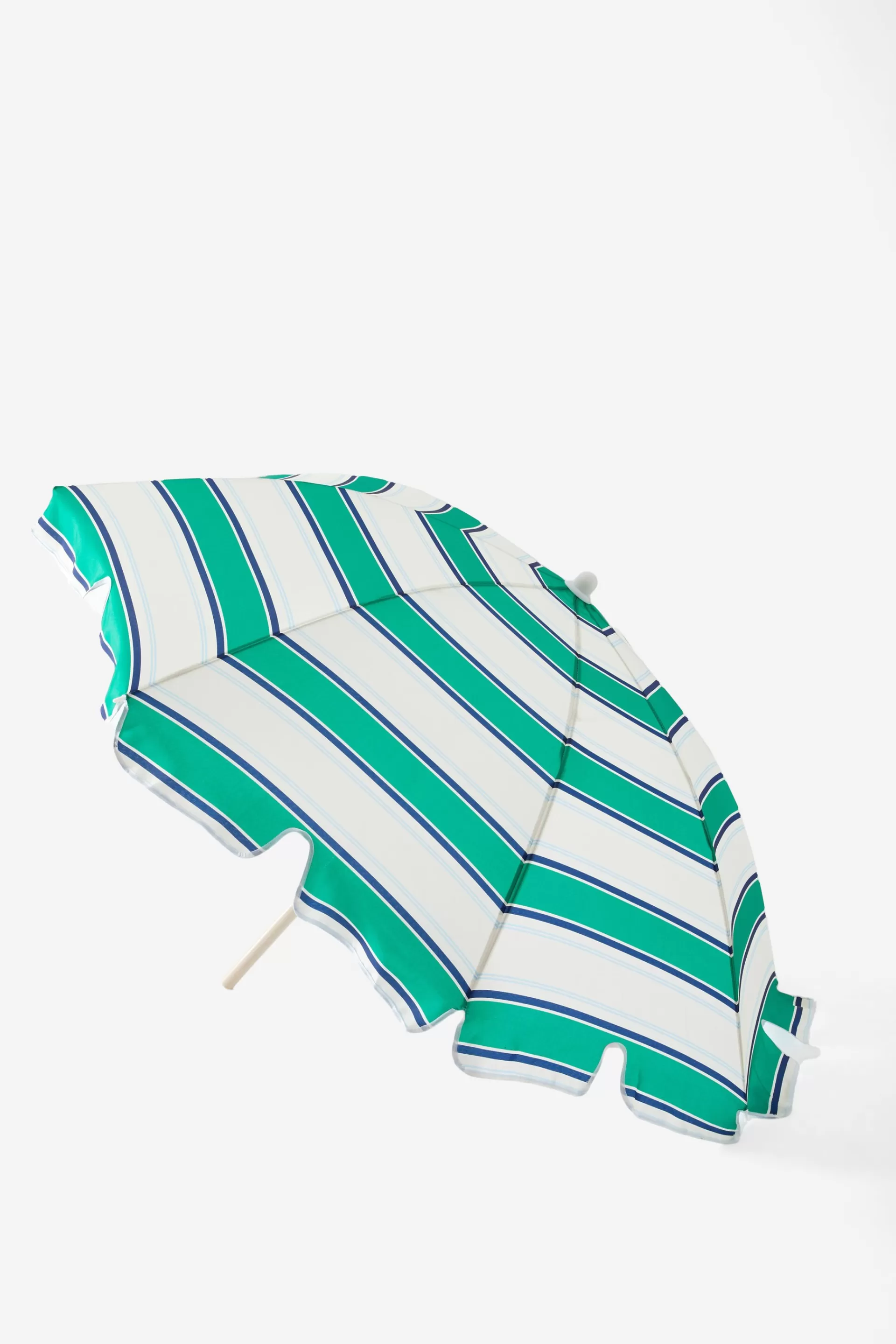 Cotton On Beach Accessories | Towels & Accessories*Coolum Beach Umbrella Coastalstripegreenblue