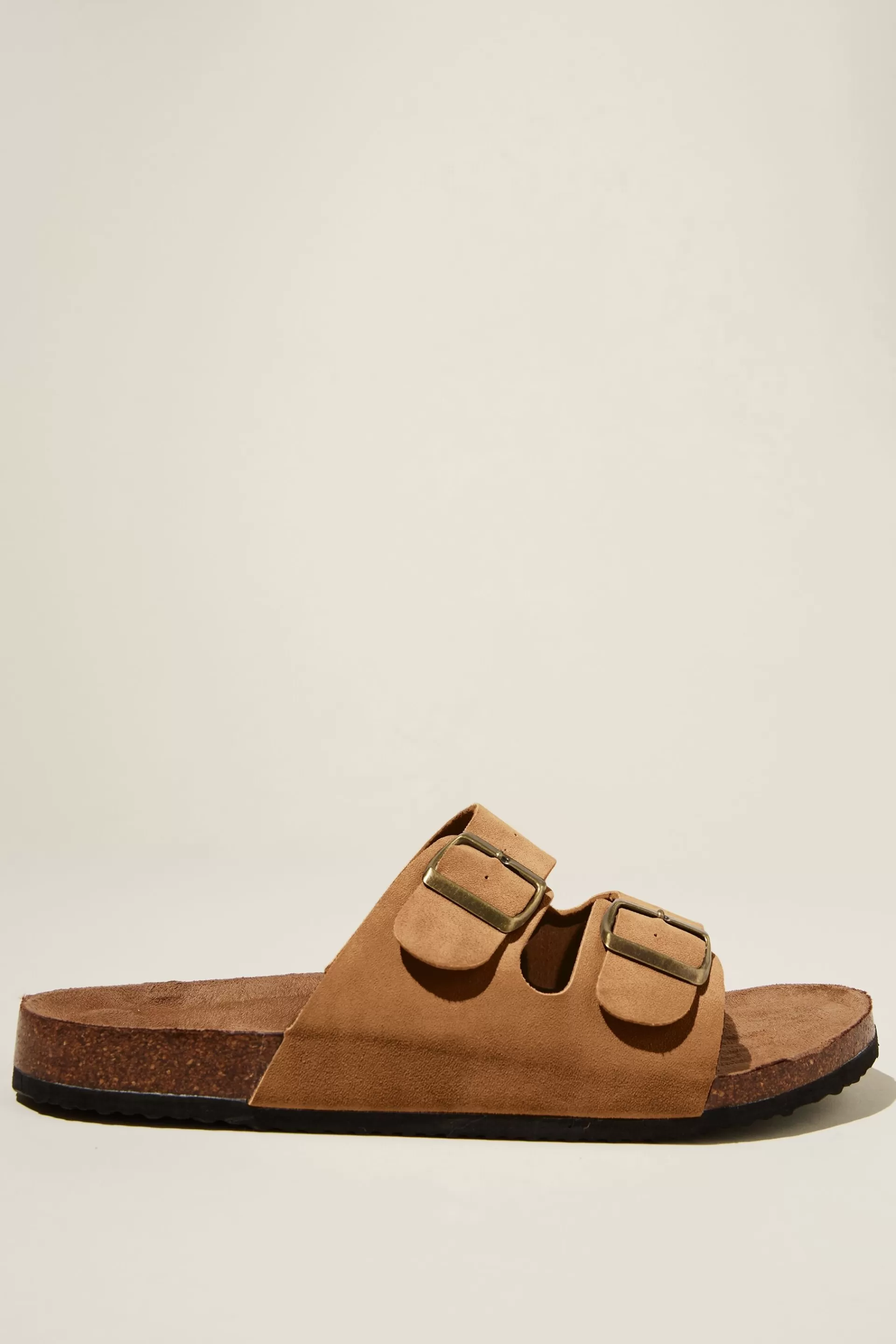 Cotton On Shoes*Double Buckle Sandal Brown