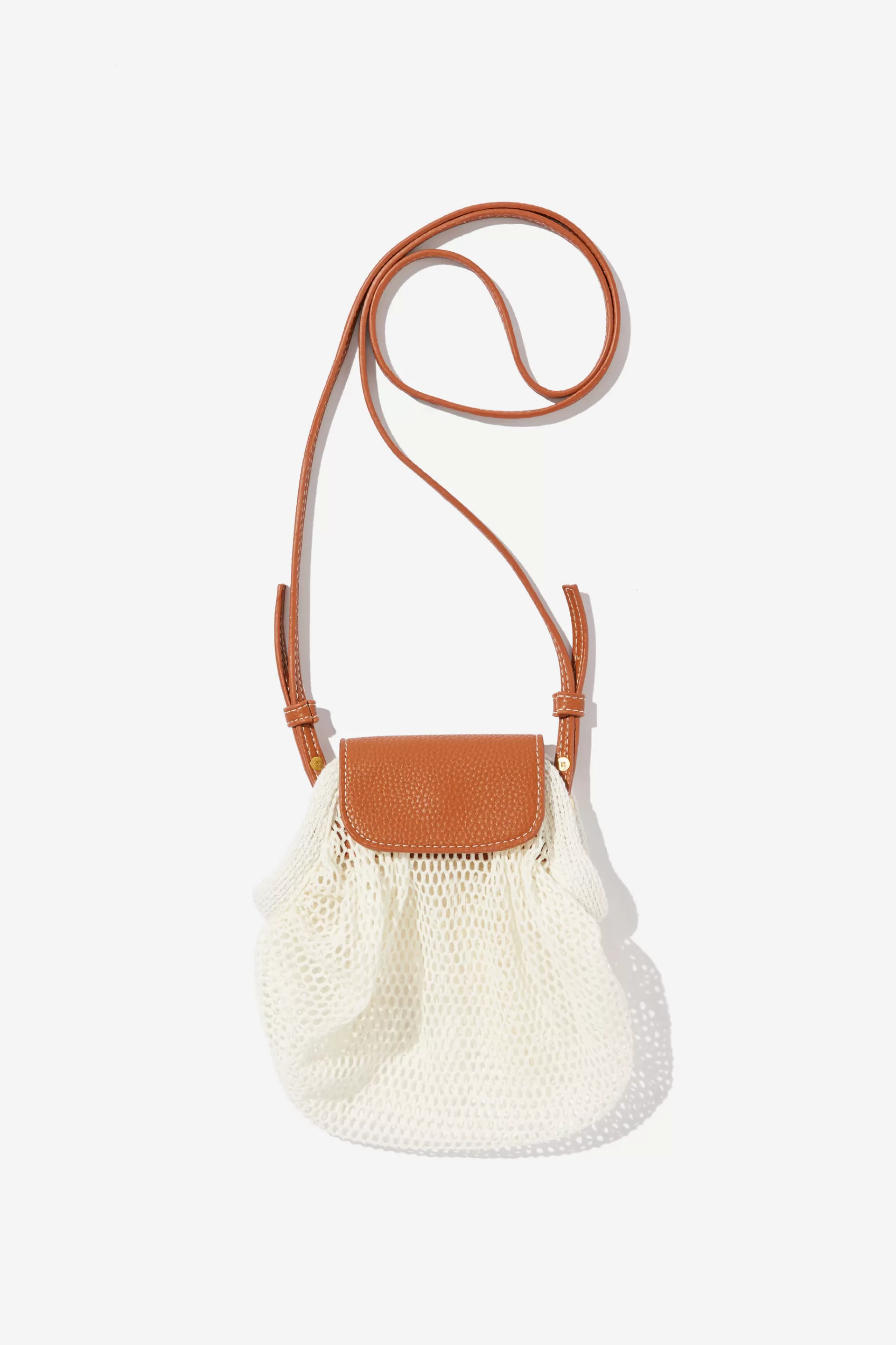 Cotton On Bags*Eve Netted Crossbody Bag White