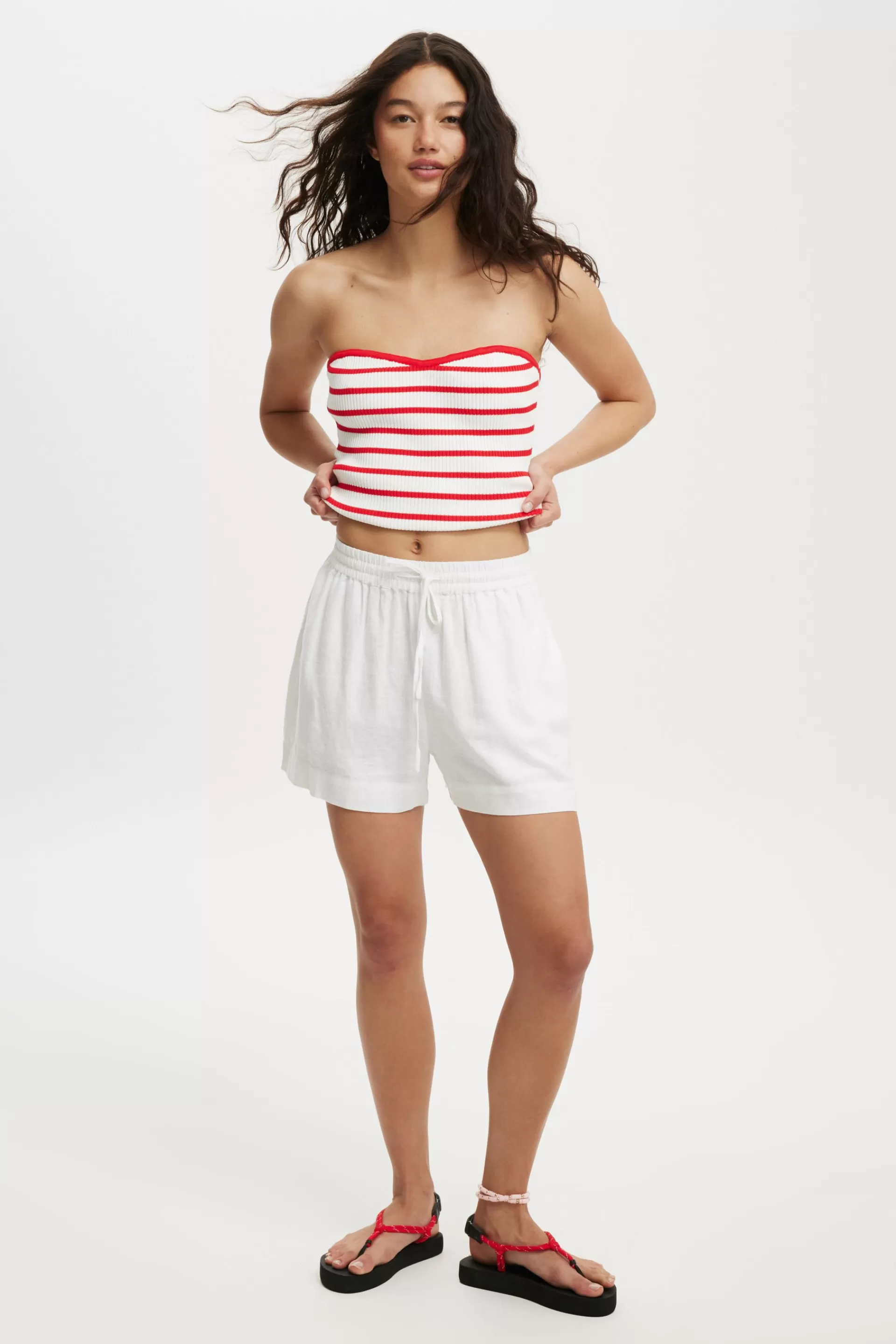 Cotton On Plus Size Curve | Shorts*Haven Short White