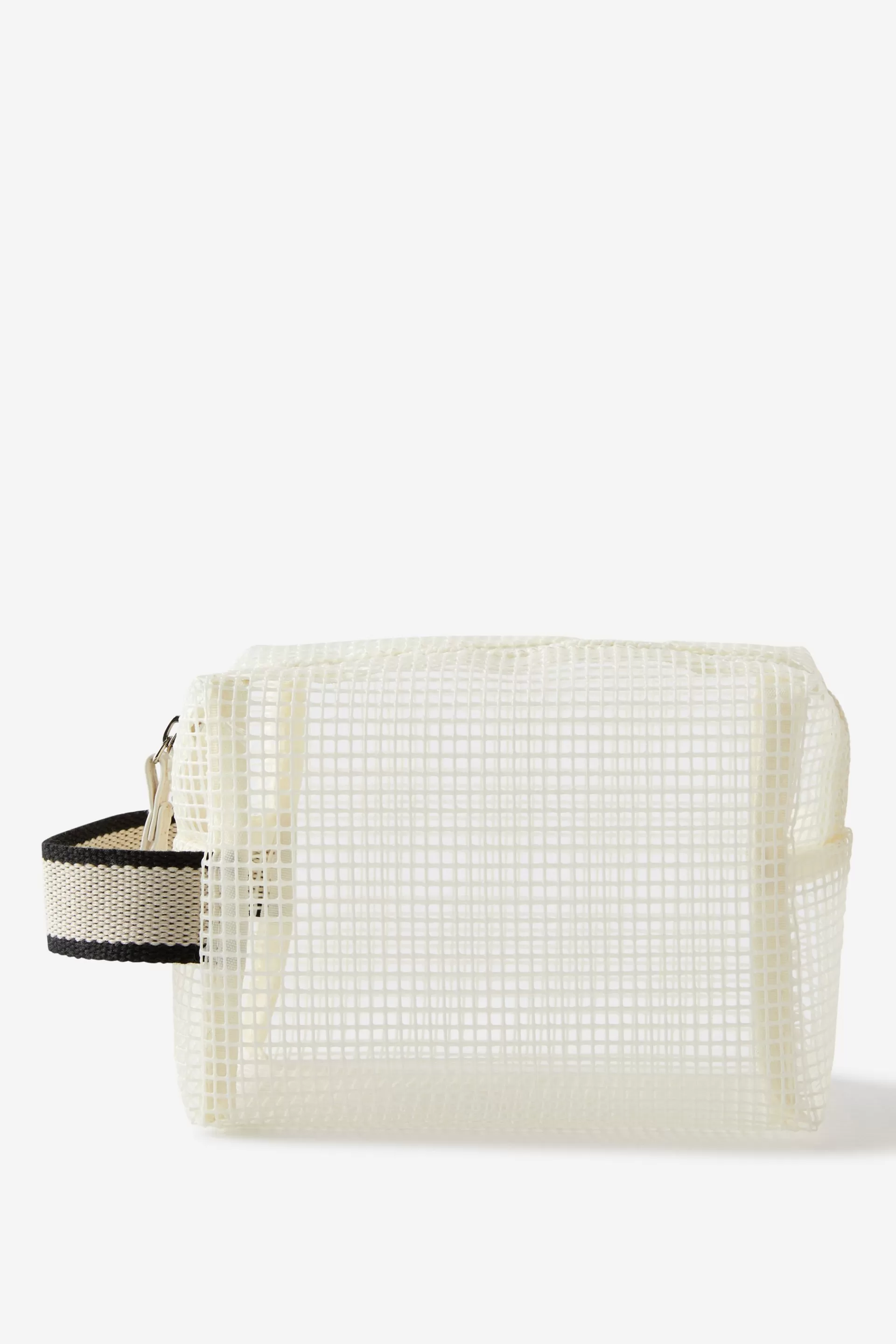 Cotton On Beauty Bar*Holiday Mesh Cosmetics Case White