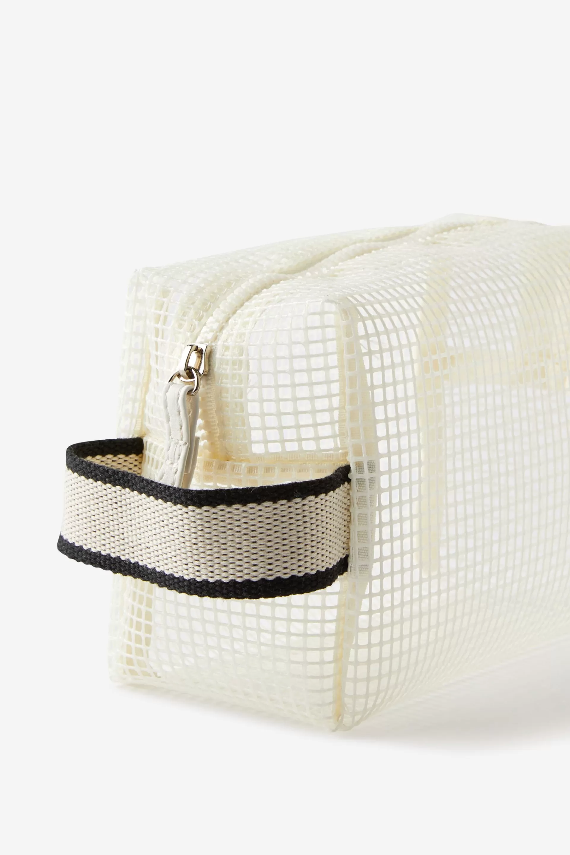 Cotton On Beauty Bar*Holiday Mesh Cosmetics Case White