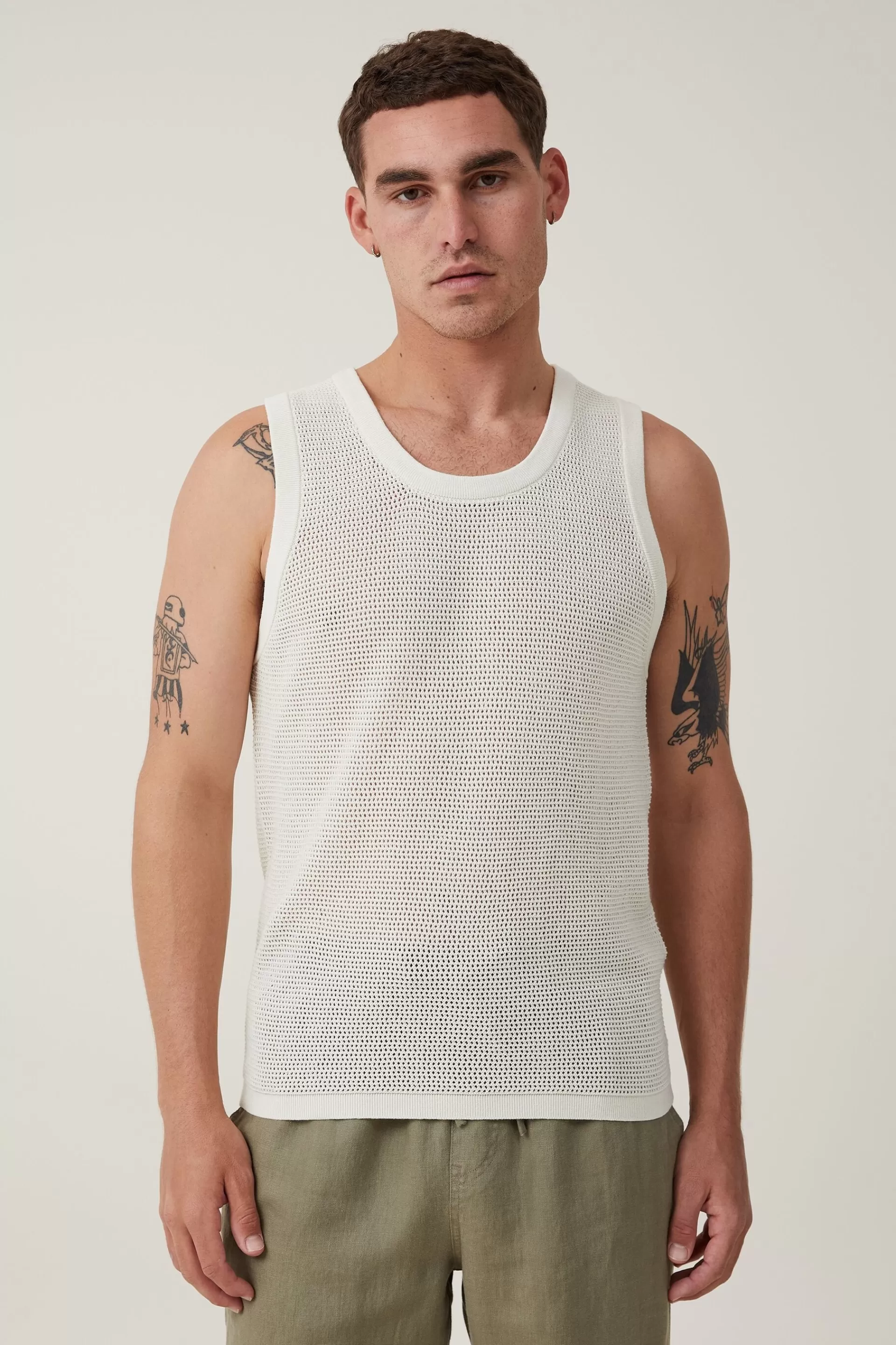 Cotton On Knitwear | Tees & Tanks*Knit Tank Ivory