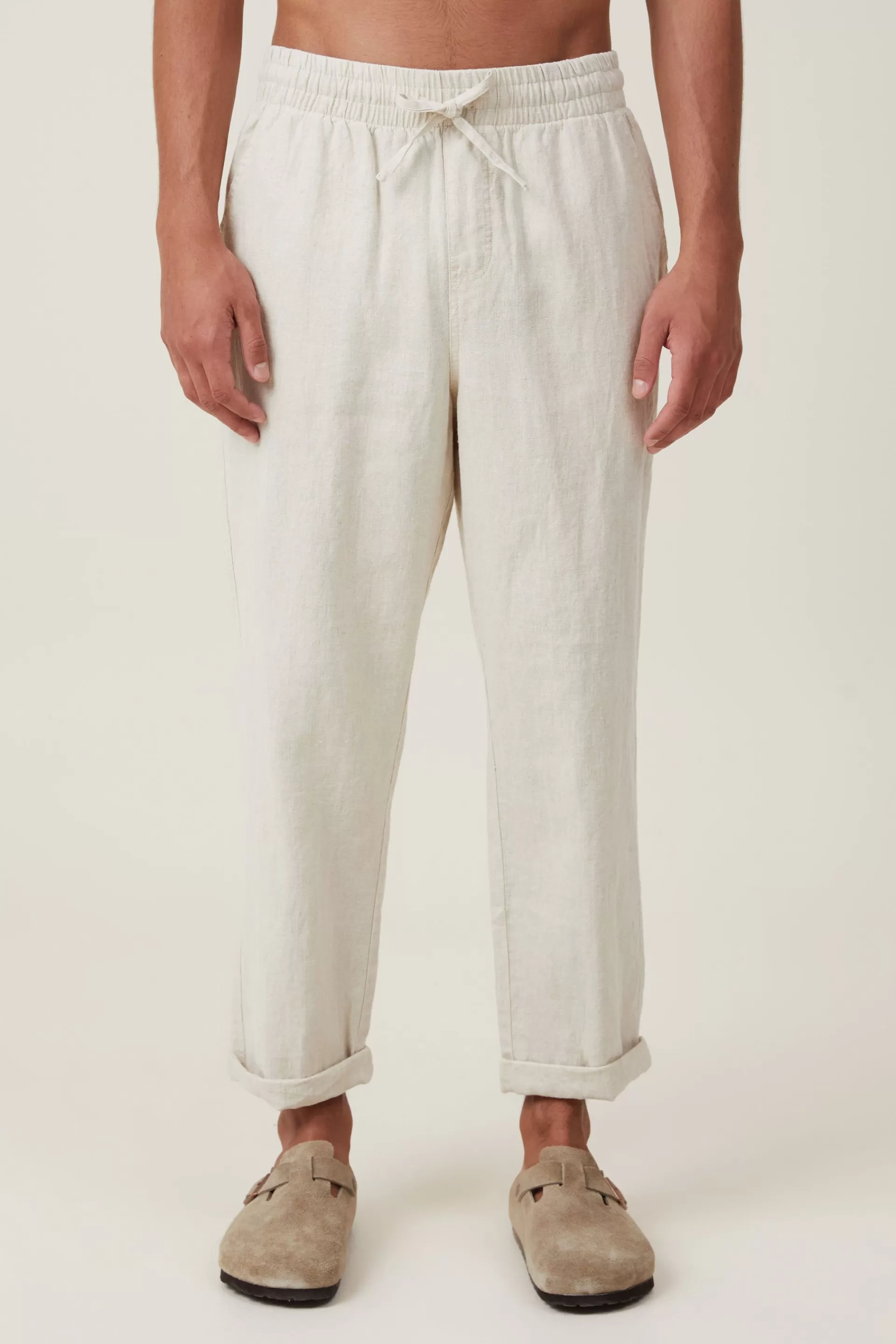 Cotton On Pants*Linen Pant Oatmeal