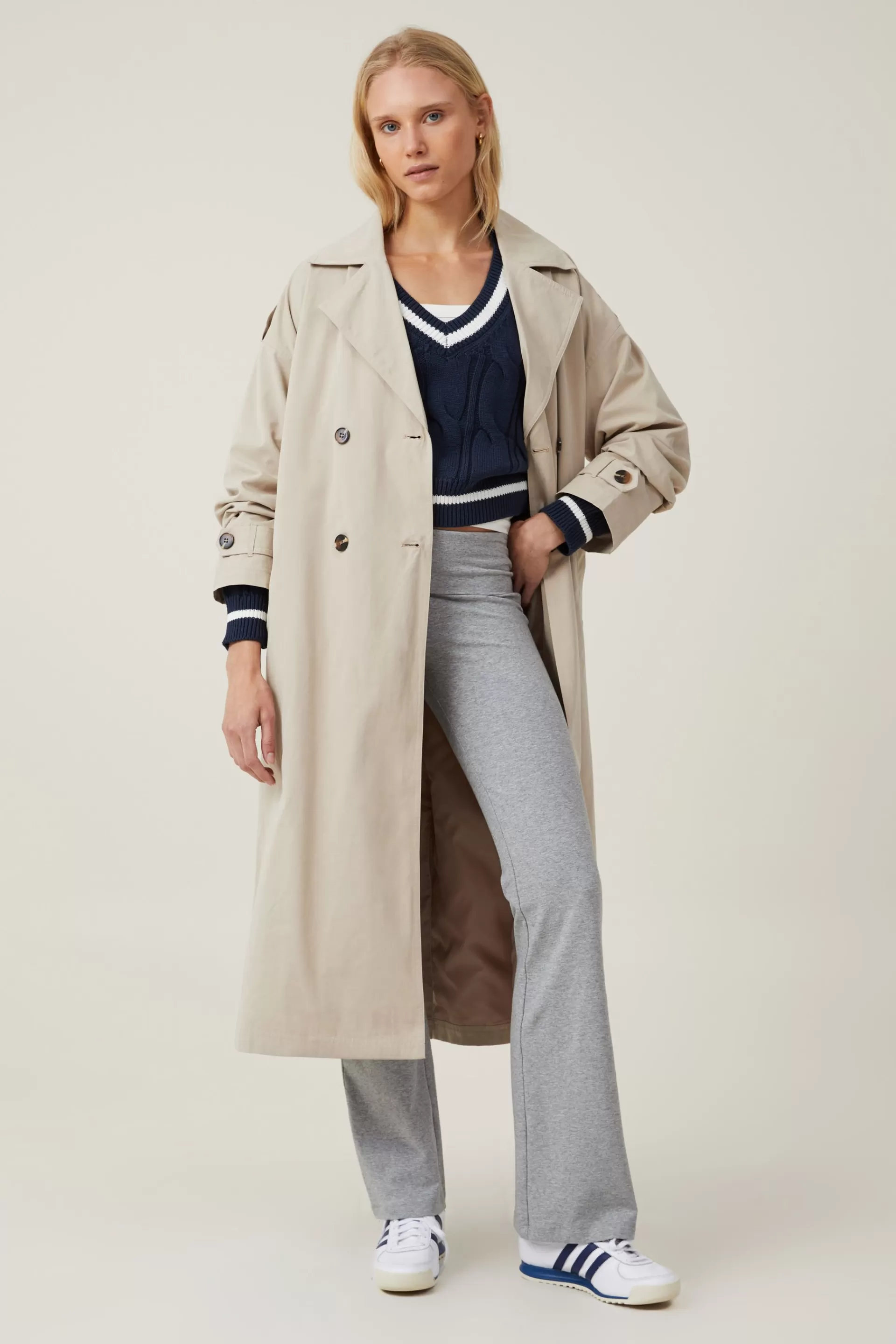 Cotton On Jackets & Coats | Tops*Lottie Trench Coat Midtaupe