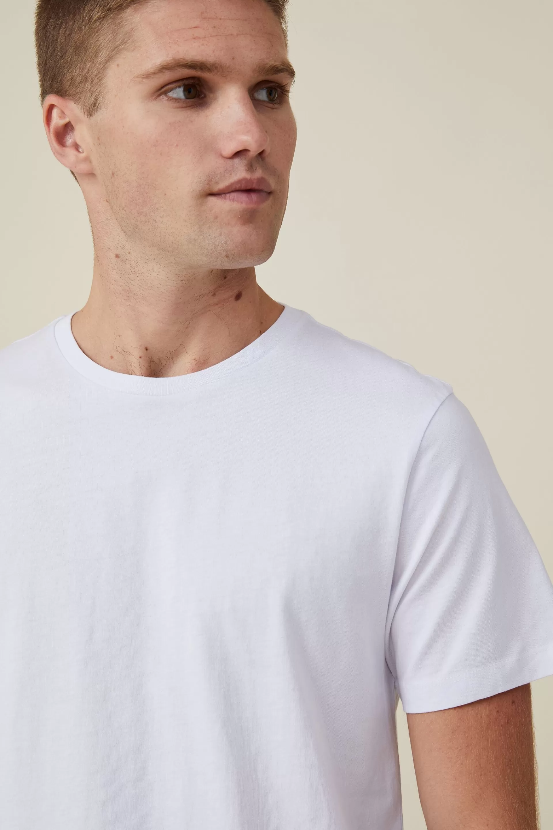 Cotton On Tees & Tanks*Organic Longline T-Shirt White