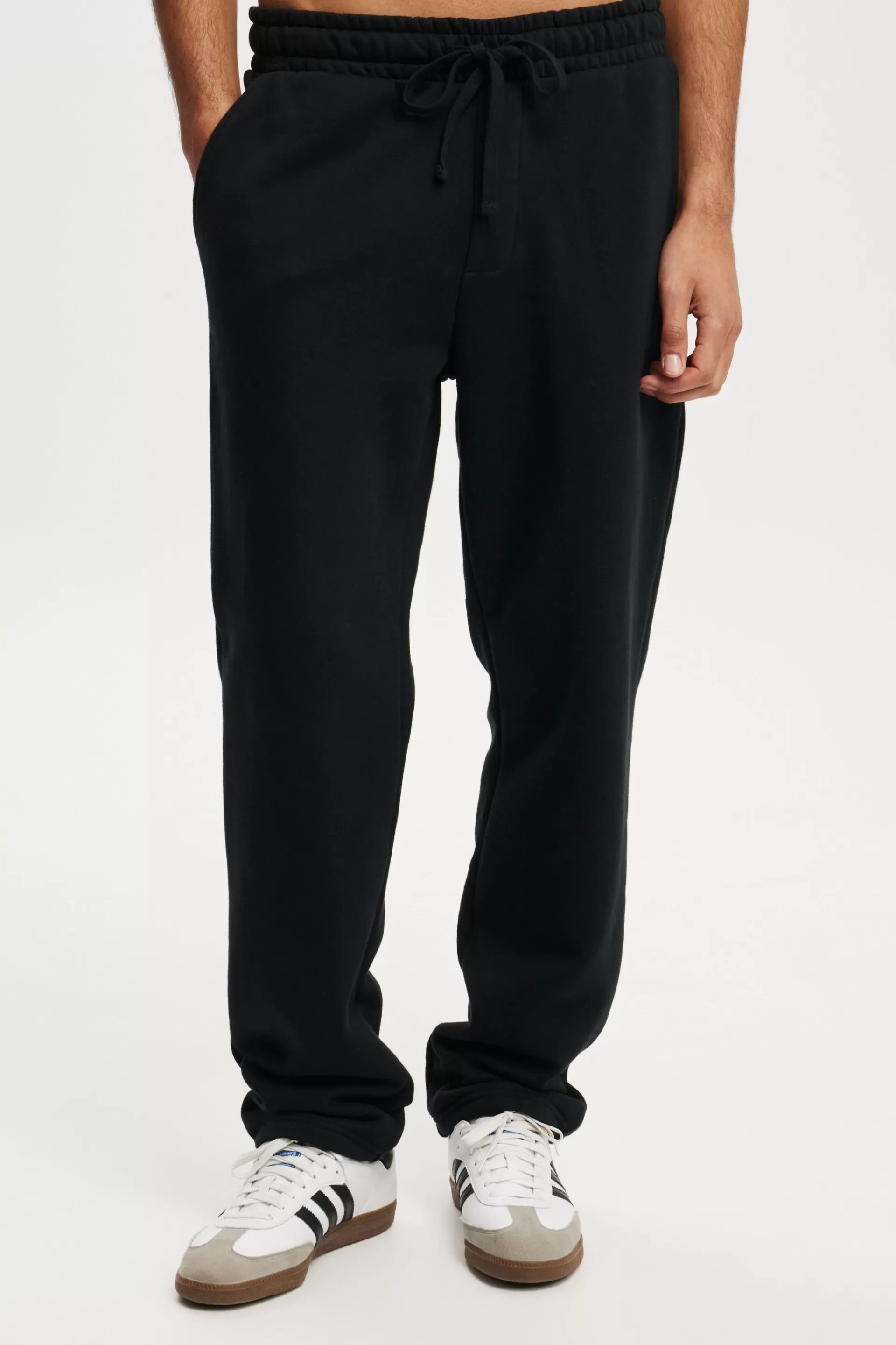 Cotton On Pants | Fleece & Sweats*Relaxed Track Pant Black