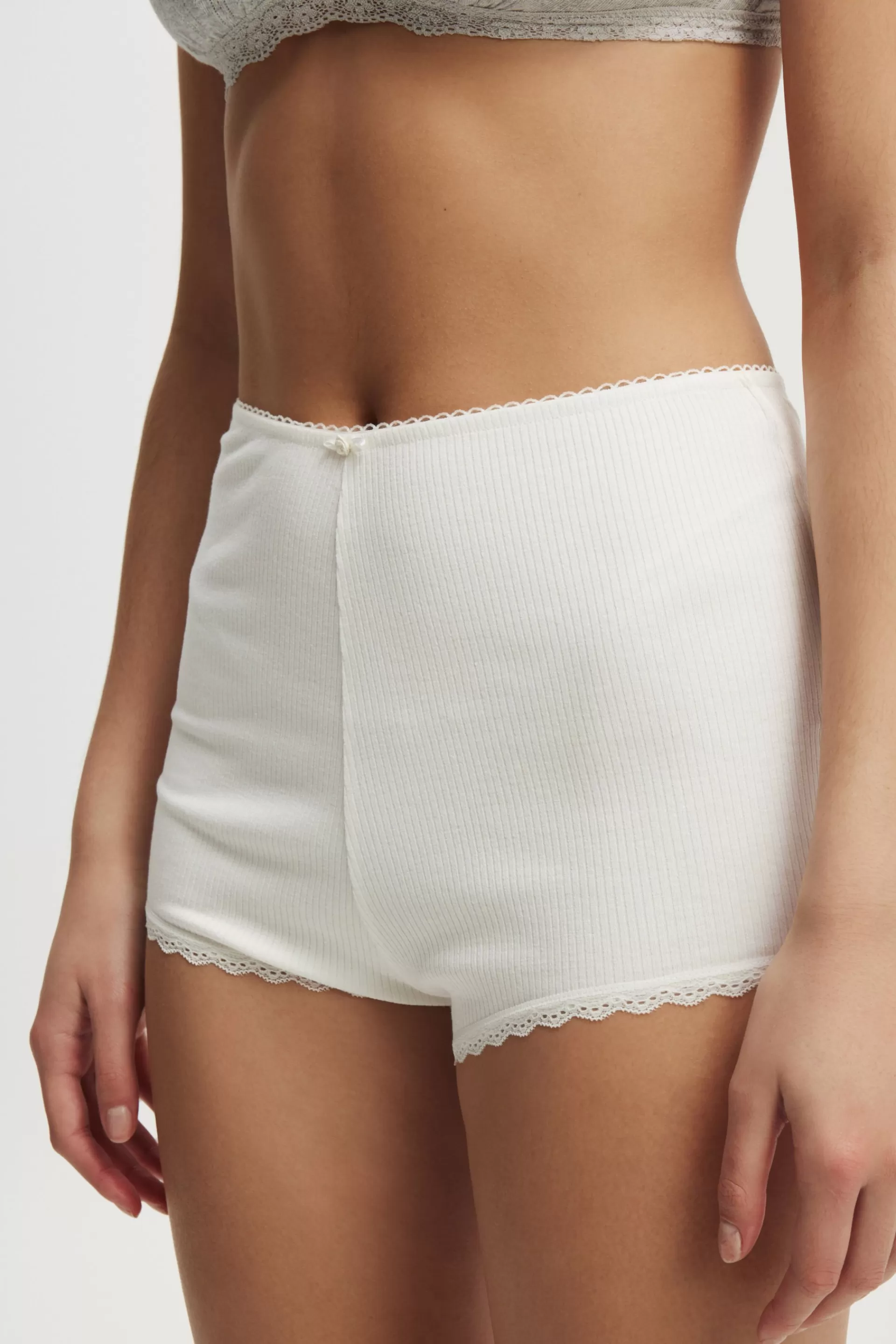 Cotton On Loungewear | Pyjamas*Rib Lace Short White