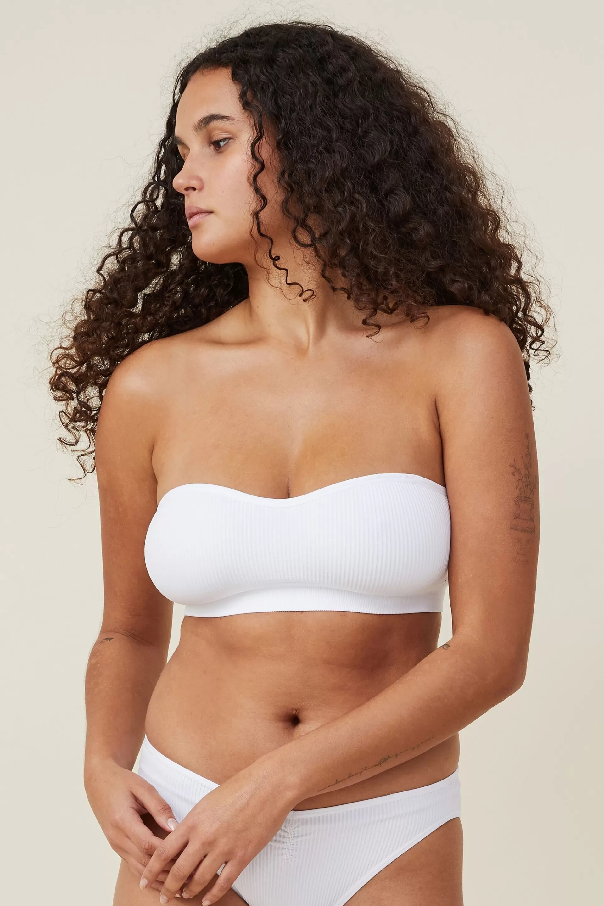 Cotton On Bralettes | Bras*Seamless Sweetheart Padded Bandeau (r)white