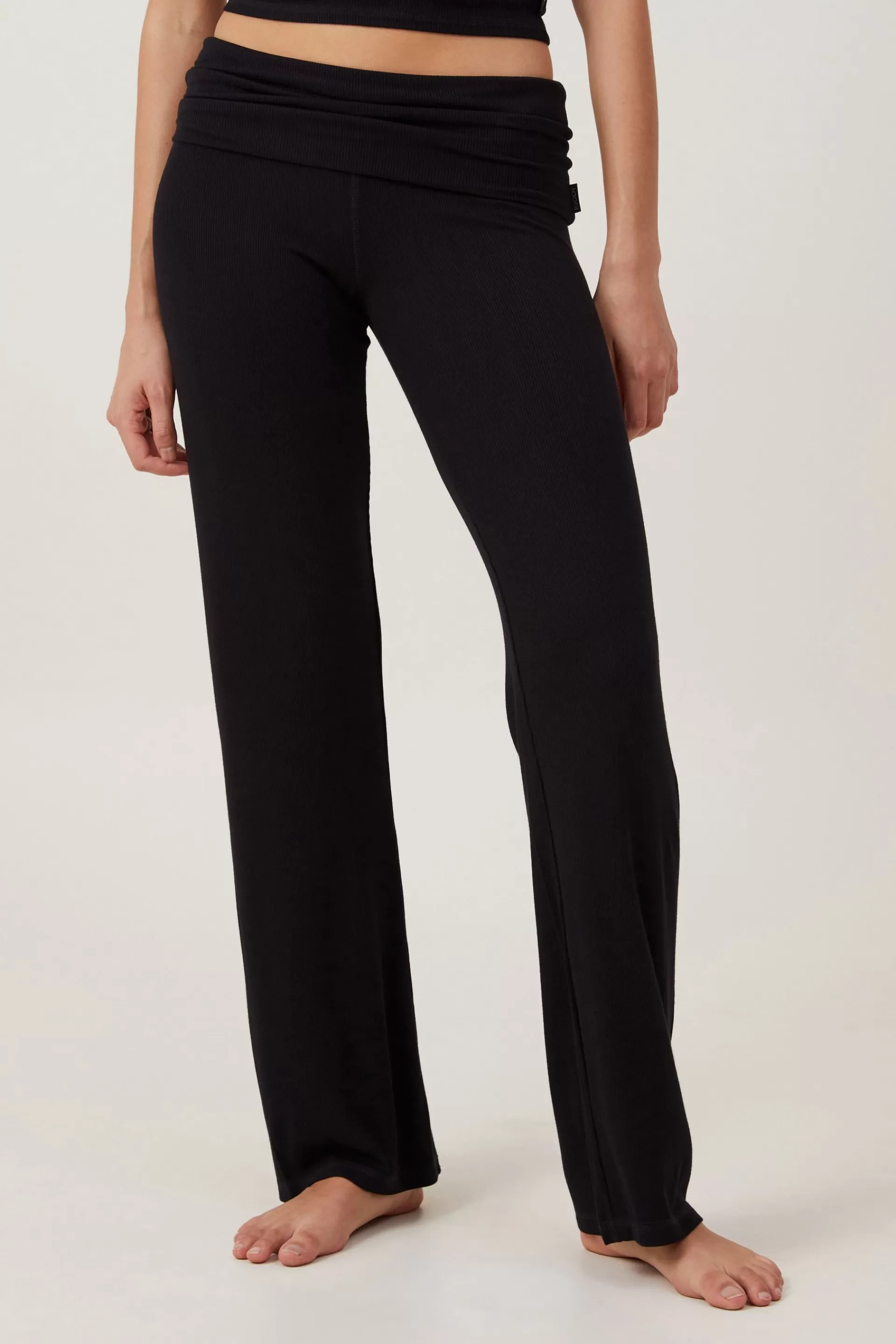 Cotton On Loungewear | Pyjamas*Sleep Recovery Roll Waist Pant Trueblack