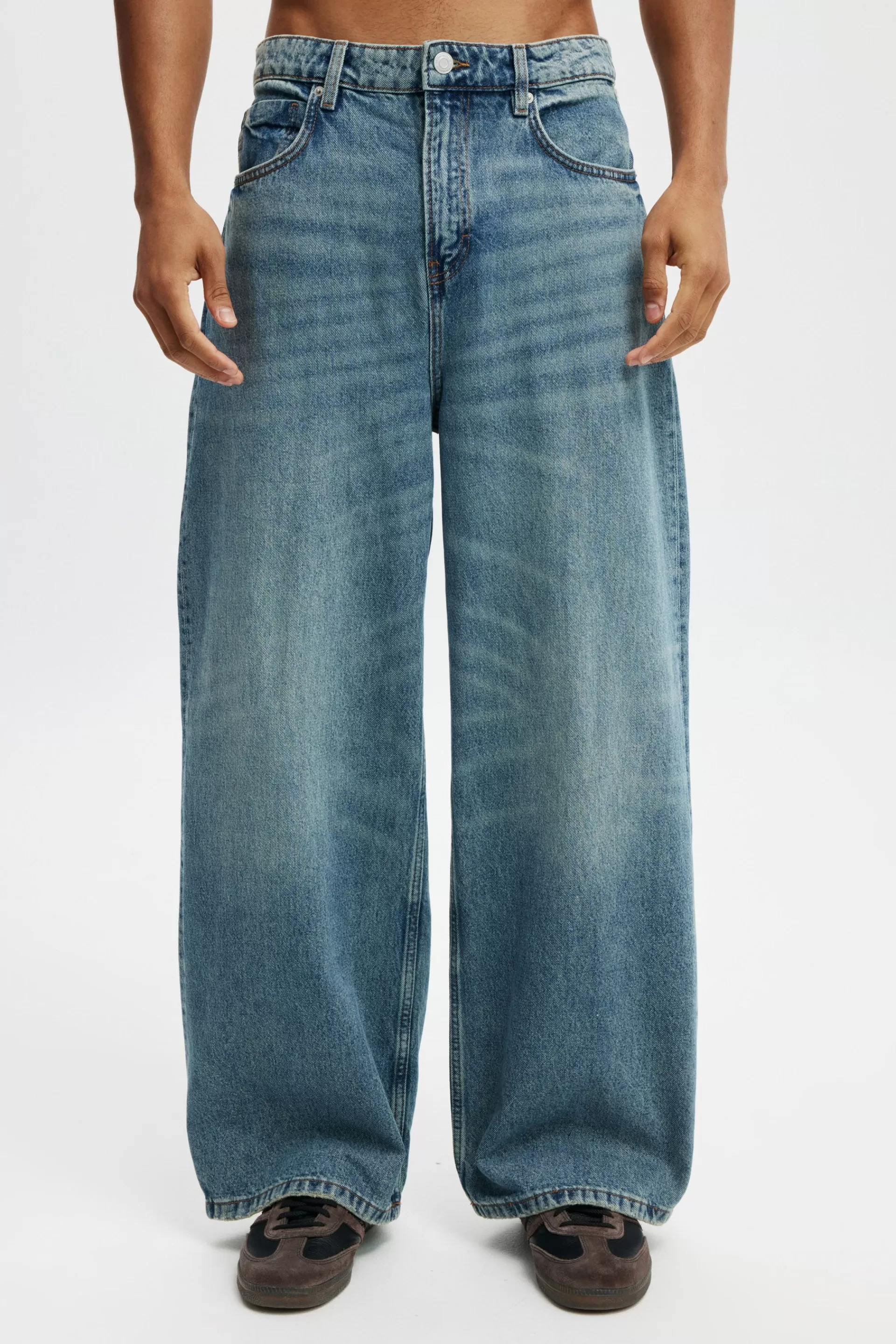 Cotton On Jeans | Pants*Super Baggy Jean Parklifeblue