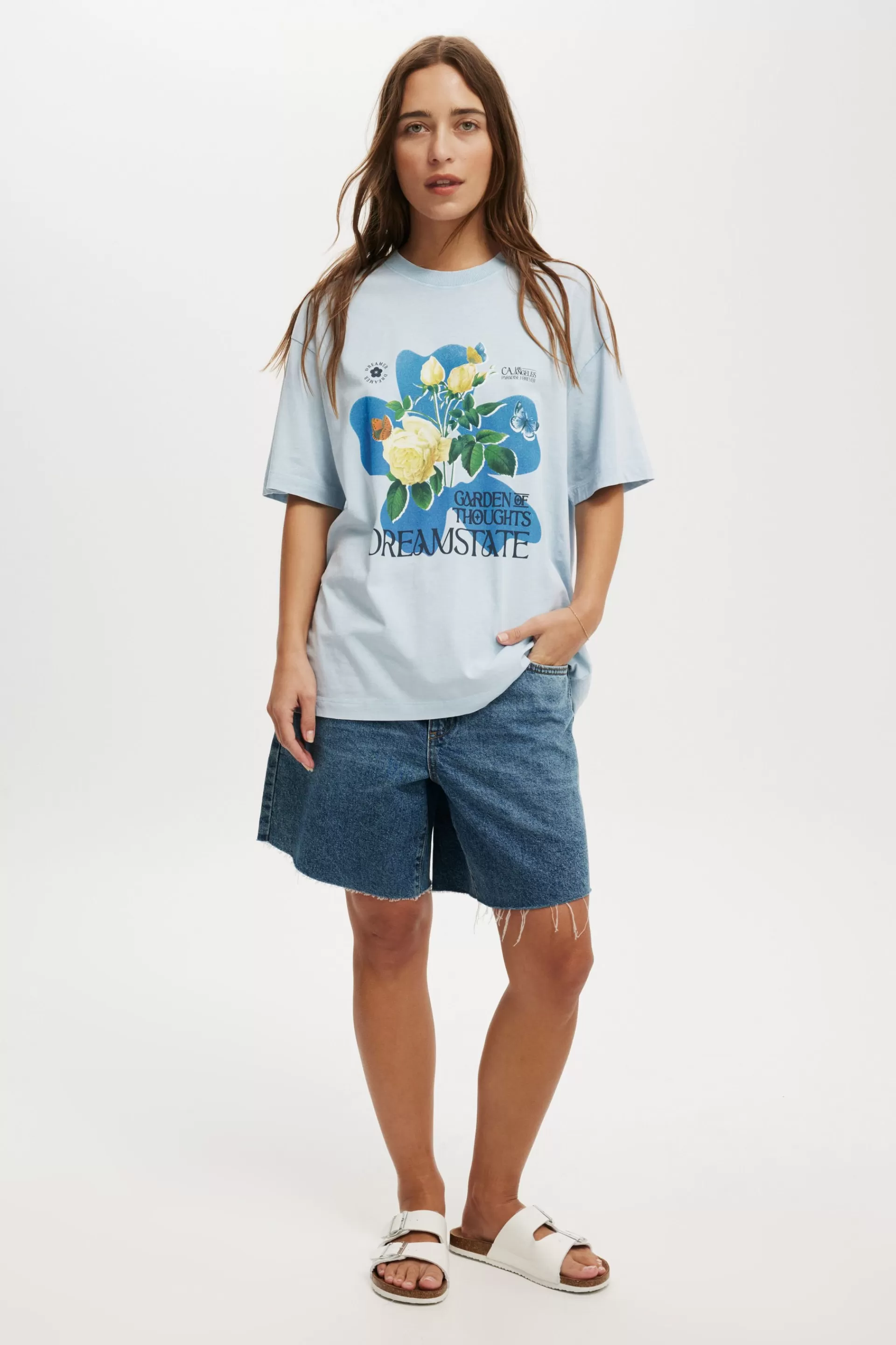 Cotton On Graphic T-Shirts | Tops*The Boxy Graphic Tee Dreamstate/shoreline