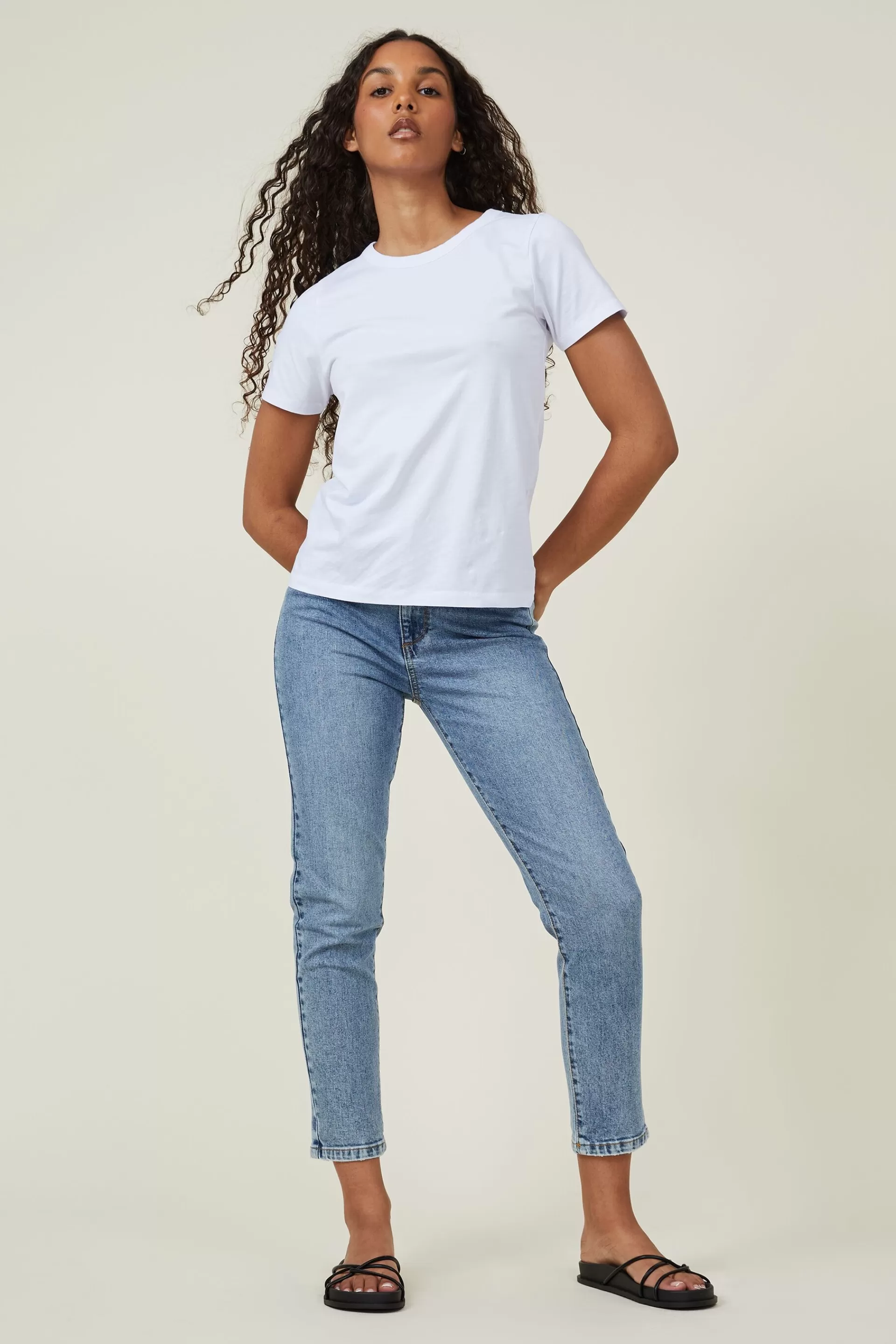 Cotton On Tops*The Classic Organic Tee White