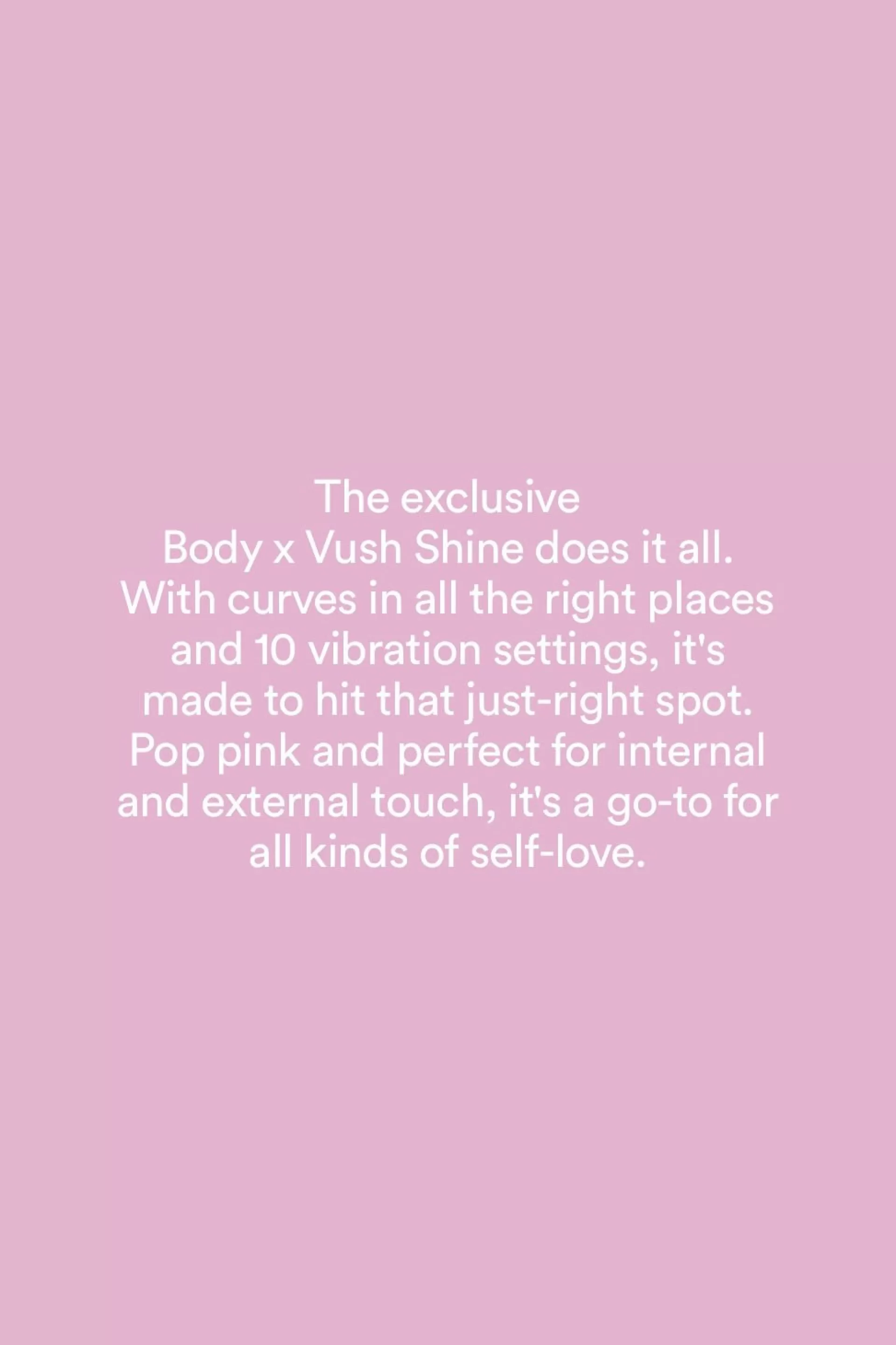 Cotton On Self Love*Vush Pop Vibrators Bodyxvushshine